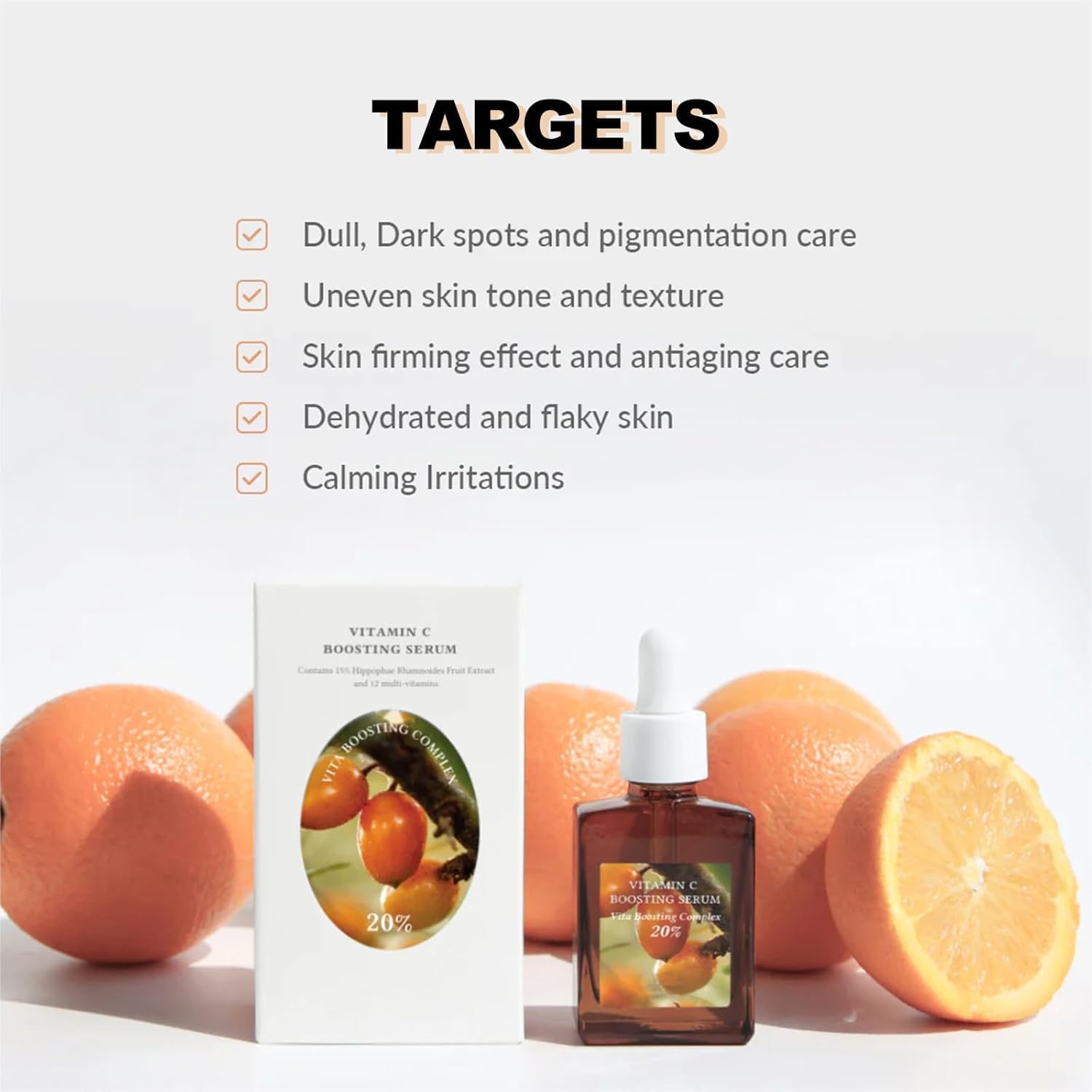 فوين سيروم تعزيز فيتامين سي للوجه، سيروم مضاد للشيخوخة وتفتيح البشرة، مركب فيتا بوستينج 20%، 8 مستويات حمض الهيالورونيك، سيروم للوجه للبقع الداكنة والخطوط الدقيقة ولون البشرة غير المتساوية 2 فوين سيروم تعزيز فيتامين سي للوجه، سيروم مضاد للشيخوخة وتفتيح البشرة، مركب فيتا بوستينج 20%، 8 مستويات حمض الهيالورونيك، سيروم للوجه للبقع الداكنة والخطوط الدقيقة ولون البشرة غير المتساوية - الصورة 2