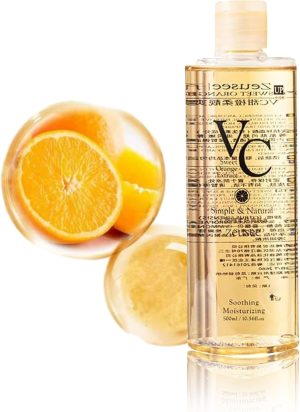 تونر فيتامين C كوريتونر للتفتيح مركز، يرطب البشرة بفعالية ويتميز بتركيبة منعشة تساعد على تصغير المسام وتهدئة الجفاف وتعزيز مرونة البشرة، 500 مل