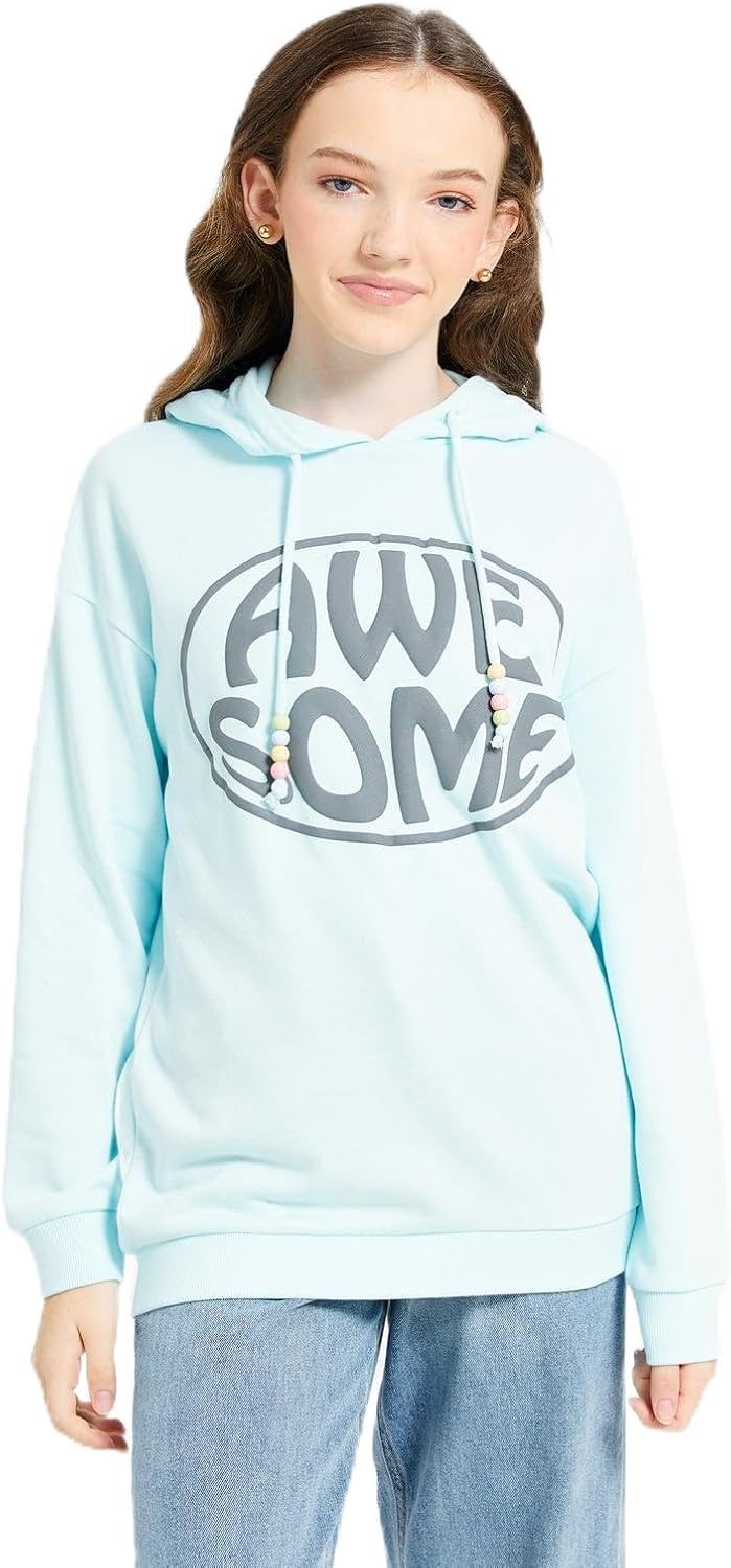 رد تاغ سويت شيرت مطبوع للبنات الكبار 1 رد تاغ سويت شيرت مطبوع للبنات الكبار