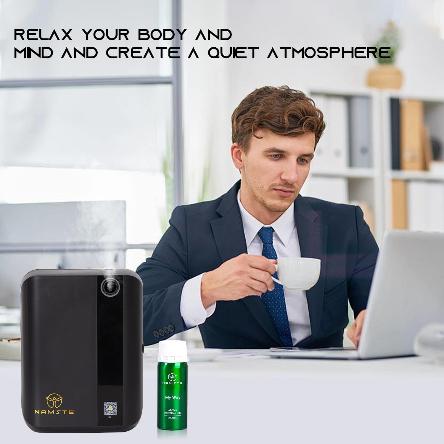 زيت عطري ماي واي من نامستي، 100 مل | زيوت عطرية ذات رائحة ممتازة لمزيج من الهيل والبنفسج والمسك لرفع الحالة المزاجية 7 زيت عطري ماي واي من نامستي، 100 مل | زيوت عطرية ذات رائحة ممتازة لمزيج من الهيل والبنفسج والمسك لرفع الحالة المزاجية - الصورة 7