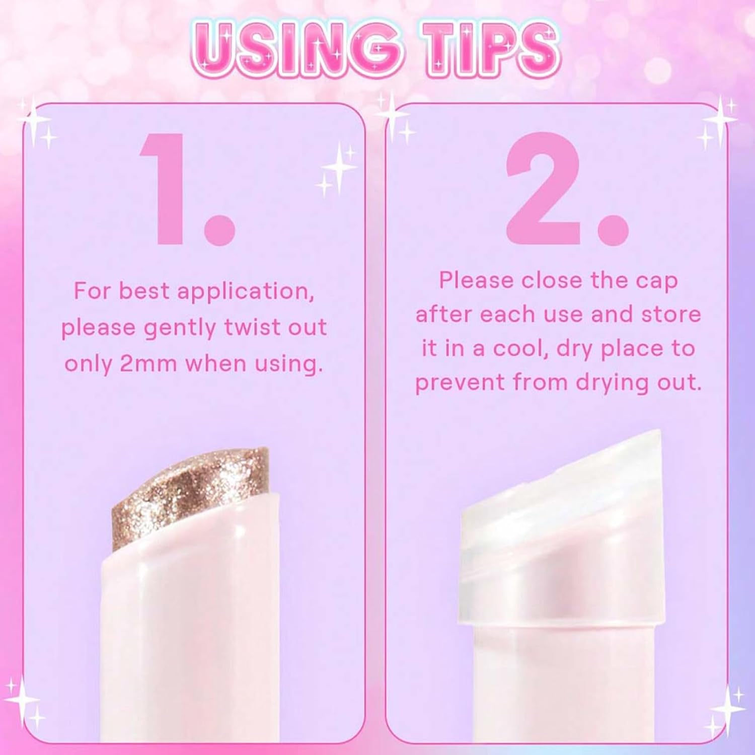 6 قطع من ستيك جيلي كريستال جليز ستيك، قلم ظلال عيون لامع متعدد الالوان، مرطب شفاه لامع ولامع الكل في واحد، مكياج وجه جيلي كريستالي 6 6 قطع من ستيك جيلي كريستال جليز ستيك، قلم ظلال عيون لامع متعدد الالوان، مرطب شفاه لامع ولامع الكل في واحد، مكياج وجه جيلي كريستالي - الصورة 6