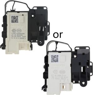 قفل باب غسالة ملابس ZV-447 مع مفتاح تأخير زمني مصنوع من البلاستيك ومواد معدنية لقطع غيار غسالة ميديا تي سي ال 0024000128A/0024000128D من XFUYI