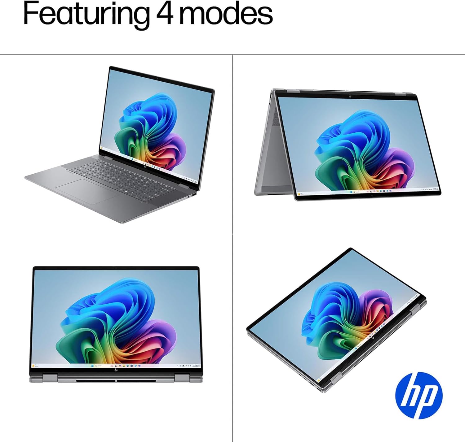 HP 2025 New Envy x360 2-in-1 Laptop, OmniBook X Flip 16" Touchscreen 2K IPS Display, AMD Ryzen AI 7 350, 24GB LPDDR5X RAM, 1TB Gen 4 SSD, Copilot AI, WiFi 6E, w/Microsoft Surface Pen, Win 11 Home 4 HP 2025 New Envy x360 2-in-1 Laptop, OmniBook X Flip 16" Touchscreen 2K IPS Display, AMD Ryzen AI 7 350, 24GB LPDDR5X RAM, 1TB Gen 4 SSD, Copilot AI, WiFi 6E, w/Microsoft Surface Pen, Win 11 Home - الصورة 4