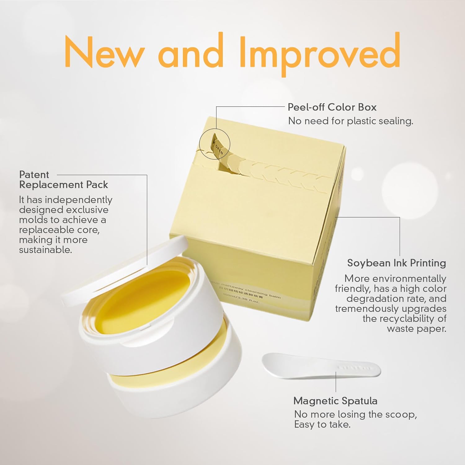 بلسم تنظيف ميلتواي من ازوني مزيل مكياج فوري ومحسن للبشرة ماسكارا تذوب بلطف محدد عيون ومكياج لجميع انواع البشرة مرطب وخالي العطور منظف الوجه الزيتي 5 بلسم تنظيف ميلتواي من ازوني مزيل مكياج فوري ومحسن للبشرة ماسكارا تذوب بلطف محدد عيون ومكياج لجميع انواع البشرة مرطب وخالي العطور منظف الوجه الزيتي - الصورة 5