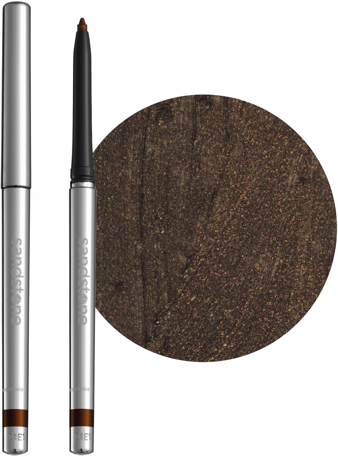 قلم تحديد عيون ساندستون اسكندنافيا مضاد للحساسية ومقاوم للماء قرفة حارة - بني معدني غير معطر - نباتي ولم يتم اختباره على الحيوانات - محدد ملون للعيون الحساسة 1 قلم تحديد عيون ساندستون اسكندنافيا مضاد للحساسية ومقاوم للماء قرفة حارة - بني معدني غير معطر - نباتي ولم يتم اختباره على الحيوانات - محدد ملون للعيون الحساسة