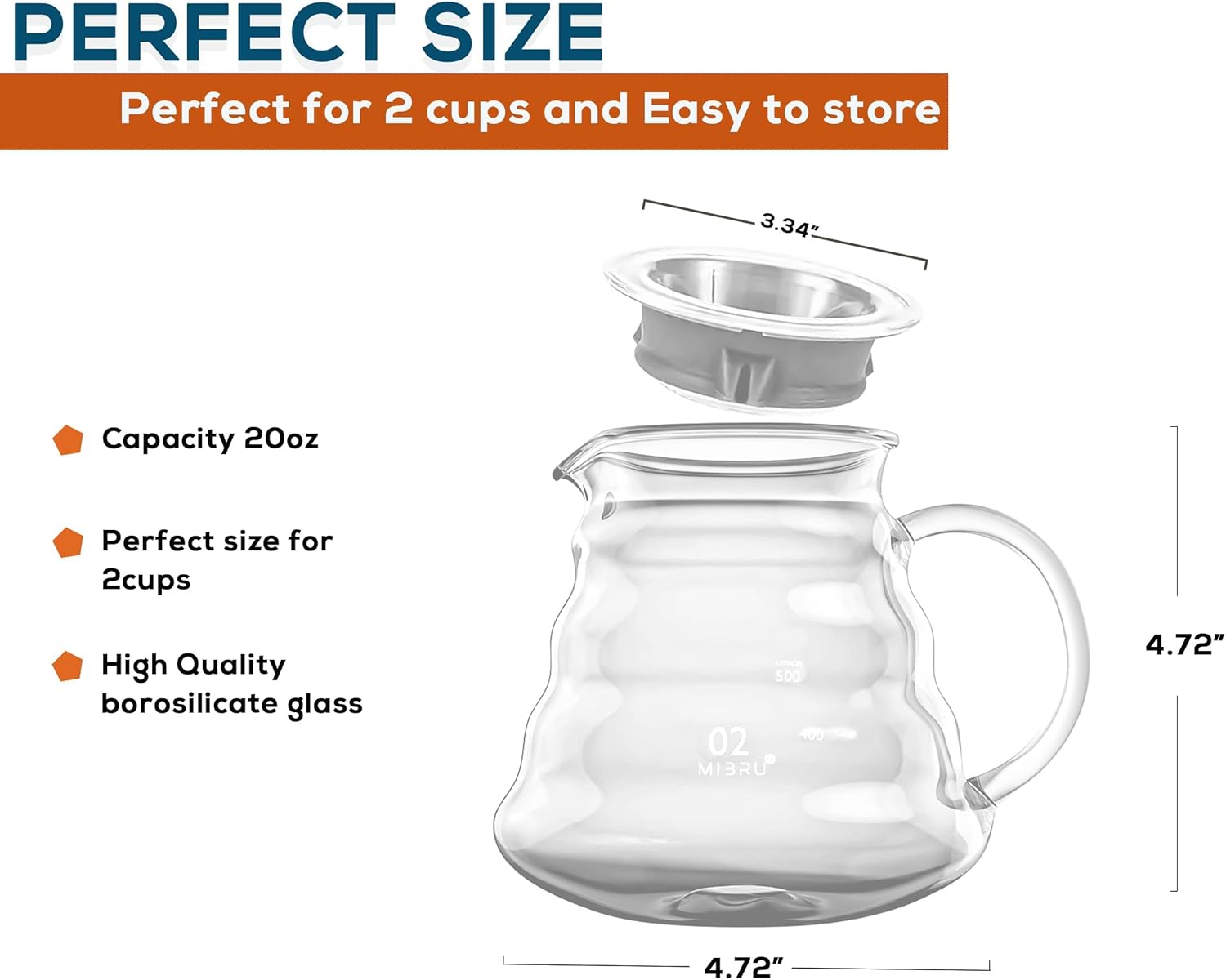 مجموعات ادوات قهوة V60 من ميبرو - فلتر اسبريسو قمعي بالتقطير مع حامل لماكينة تحضير القهوة مجموعة مخصصة مناسبة للمنزل والمطبخ قاعدة تقطير لتقطير وترشيح V60 قطعتين معدن أسود 2 مجموعات ادوات قهوة V60 من ميبرو - فلتر اسبريسو قمعي بالتقطير مع حامل لماكينة تحضير القهوة مجموعة مخصصة مناسبة للمنزل والمطبخ قاعدة تقطير لتقطير وترشيح V60 قطعتين معدن أسود - الصورة 2