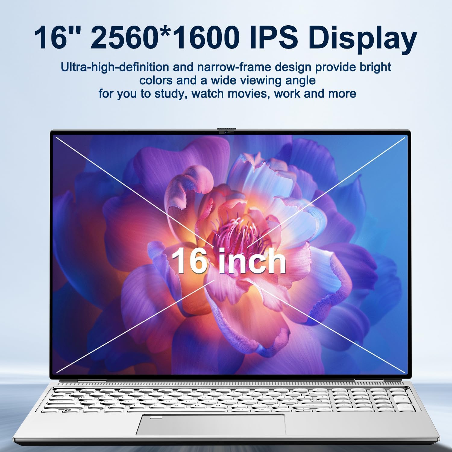 لابتوب تونوي احدث لابتوب 16 انش 2560×1600 FHD 16GB RAM 1T SSD معالج انتل 12 الجيل 12 N95 (حتى 3.4GHz)، ويندوز 11، زاوية مفتوحة 180 درجة، بصمة الاصبع وكيبورد باضاءة خلفية، واي فاي، USB-A&C 2 لابتوب تونوي احدث لابتوب 16 انش 2560×1600 FHD 16GB RAM 1T SSD معالج انتل 12 الجيل 12 N95 (حتى 3.4GHz)، ويندوز 11، زاوية مفتوحة 180 درجة، بصمة الاصبع وكيبورد باضاءة خلفية، واي فاي، USB-A&C - الصورة 2