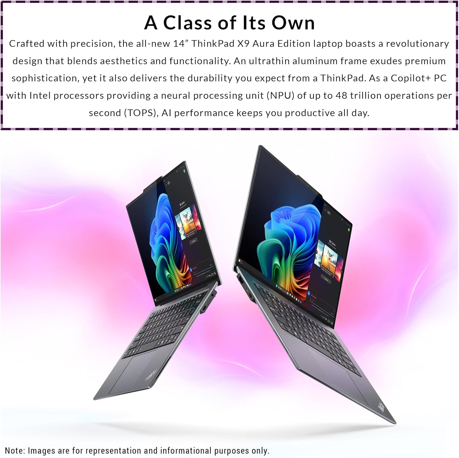 لينوفو لابتوب ثينك باد X9-14 الجيل الاول، انتل الترا 7-258 فولت، 32 جيجا LDDR5x RAM، 1 تيرابايت PCIe SSD، شاشة 14 انش WUXGA (1920x1200)، انتل ارك جرافيكس 140 فولت، كيبورد باضاءة خلفية، W11 برو، رمادي 4 لينوفو لابتوب ثينك باد X9-14 الجيل الاول، انتل الترا 7-258 فولت، 32 جيجا LDDR5x RAM، 1 تيرابايت PCIe SSD، شاشة 14 انش WUXGA (1920x1200)، انتل ارك جرافيكس 140 فولت، كيبورد باضاءة خلفية، W11 برو، رمادي - الصورة 4