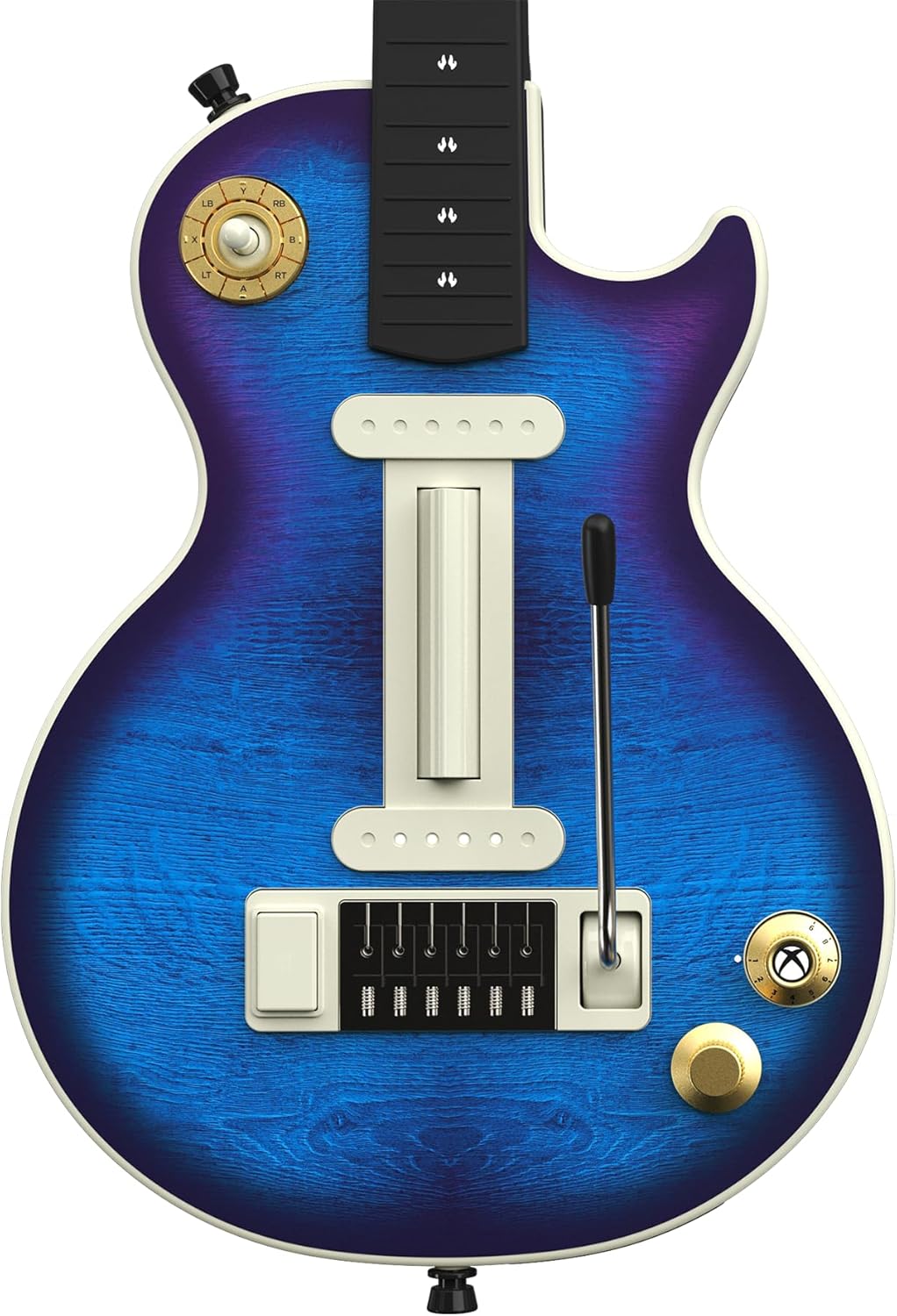 CRKD Gibson Les Paul Guitar Controller - Blueberry Burst Pro - Licensed by Xbox 2 CRKD Gibson Les Paul Guitar Controller - Blueberry Burst Pro - Licensed by Xbox - الصورة 2