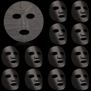 قناع وجه بلاستيكي من تيريفي 1000 ورقة شفاف للاستعمال مرة واحدة اقنعة شفافة للعناية بالبشرة ورقي ذاتي الصنع رقيق البلاستيك يحتفظ بالرطوبة كل الأنواع