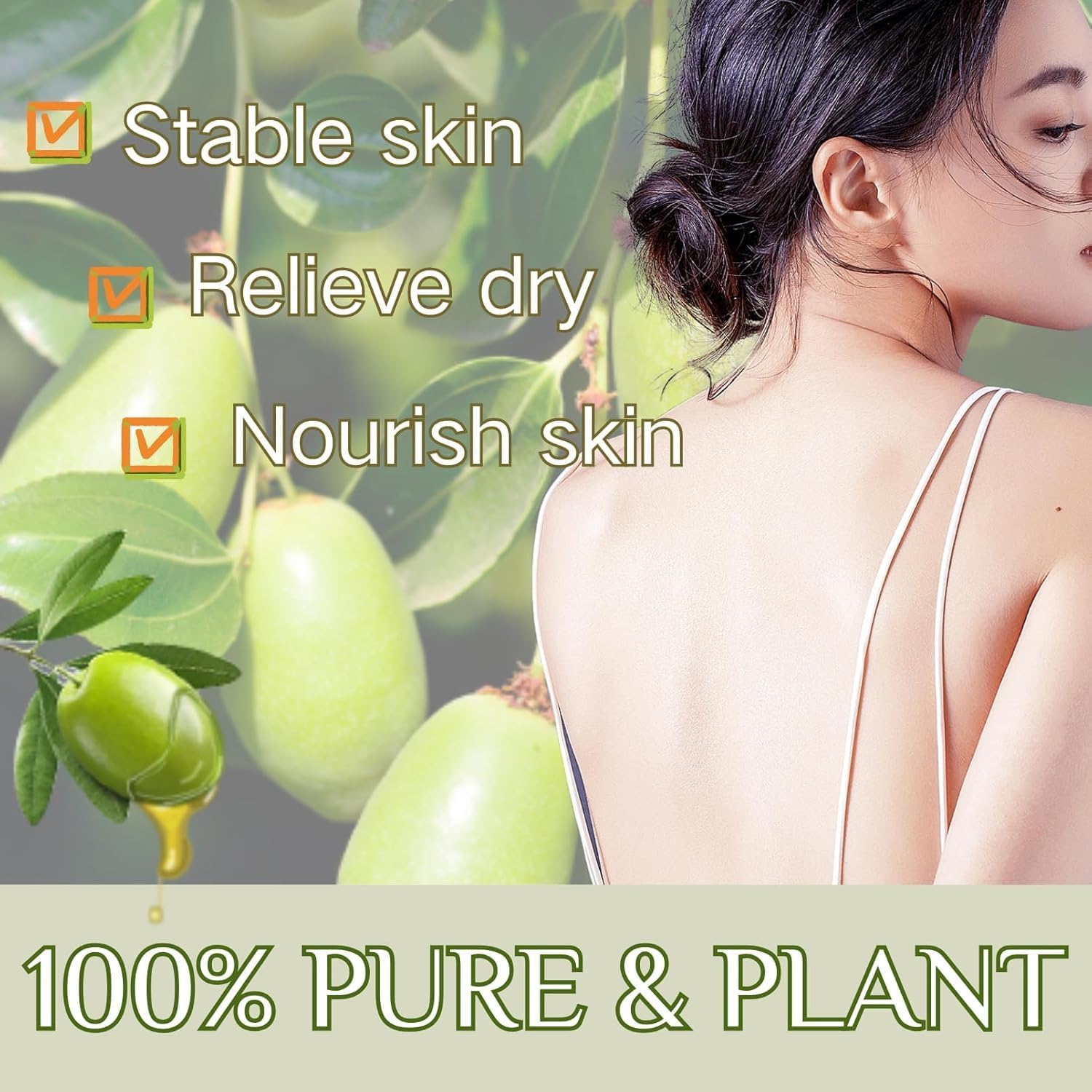 زيت للجسم كامل من الجوجوبا العضوي لترطيب عميق وتغذية ومنع انسداد المسام، مناسب لجميع أنواع البشرة 3 زيت للجسم كامل من الجوجوبا العضوي لترطيب عميق وتغذية ومنع انسداد المسام، مناسب لجميع أنواع البشرة - الصورة 3