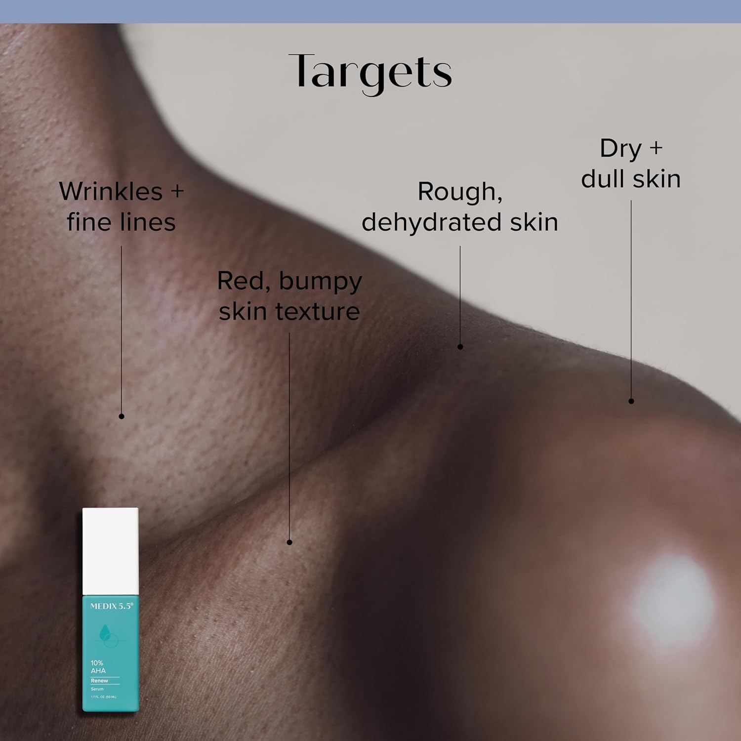 مصل للجسم كامل من ميديكس 5.5 مضاد للشيخوخة، مناسب لجميع أنواع البشرة، يحتوي على حمض الهيالورونيك وفيتامين F 8 مصل للجسم كامل من ميديكس 5.5 مضاد للشيخوخة، مناسب لجميع أنواع البشرة، يحتوي على حمض الهيالورونيك وفيتامين F - الصورة 8