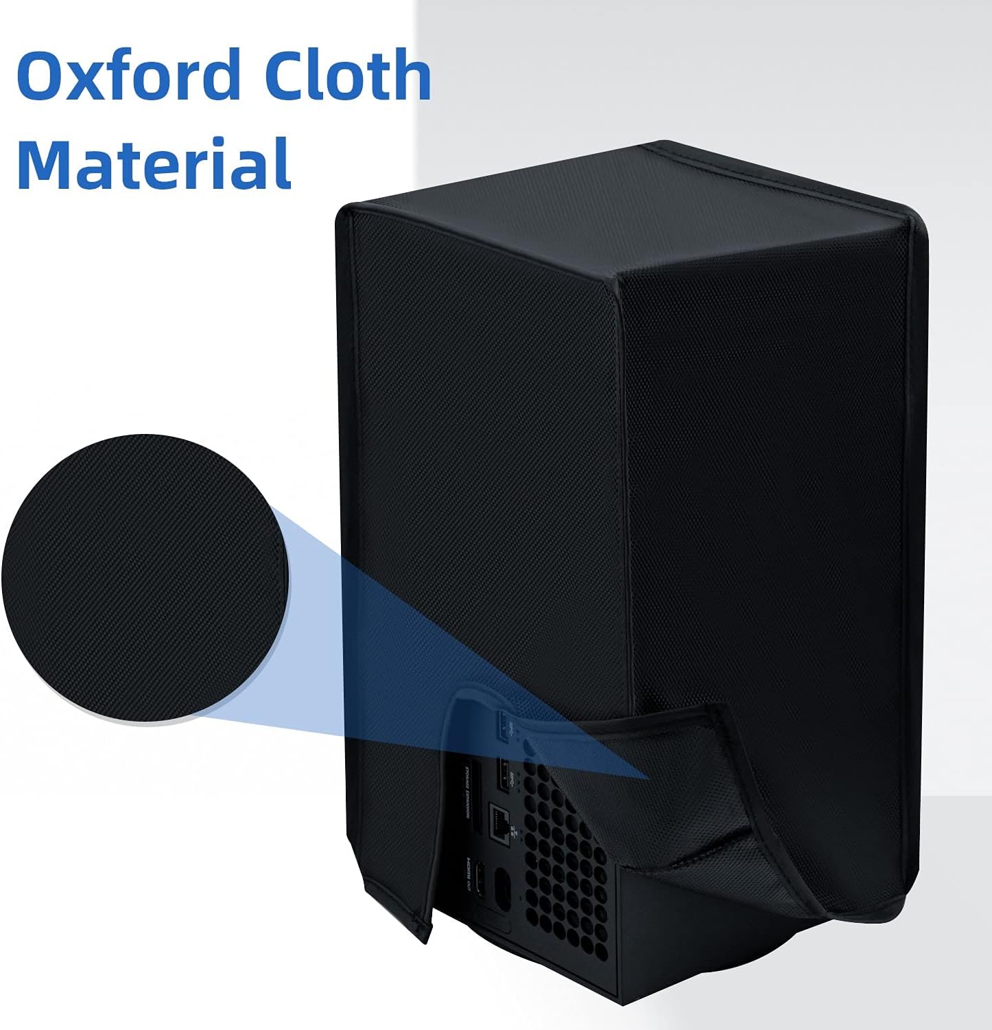 غطاء مقاوم للرذاذ لجهاز اكس بوكس سلسلة اكس من ماكبازيل - لون أسود 4 غطاء مقاوم للرذاذ لجهاز اكس بوكس سلسلة اكس من ماكبازيل - لون أسود - الصورة 4