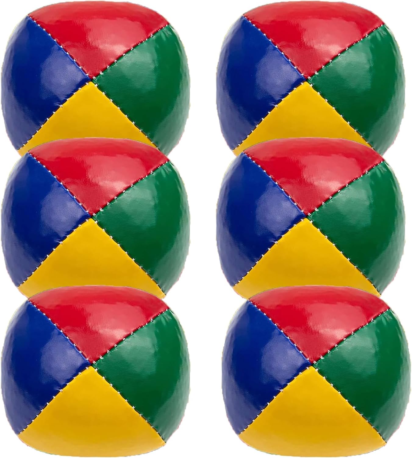 كرات شعوذة 6 قطع للمبتدئين، كرات شعوذة 5 سم لتدريب الاطفال - كرات ناعمة ومتينة للاولاد والبنات من زكوينتوبليان 1 كرات شعوذة 6 قطع للمبتدئين، كرات شعوذة 5 سم لتدريب الاطفال - كرات ناعمة ومتينة للاولاد والبنات من زكوينتوبليان