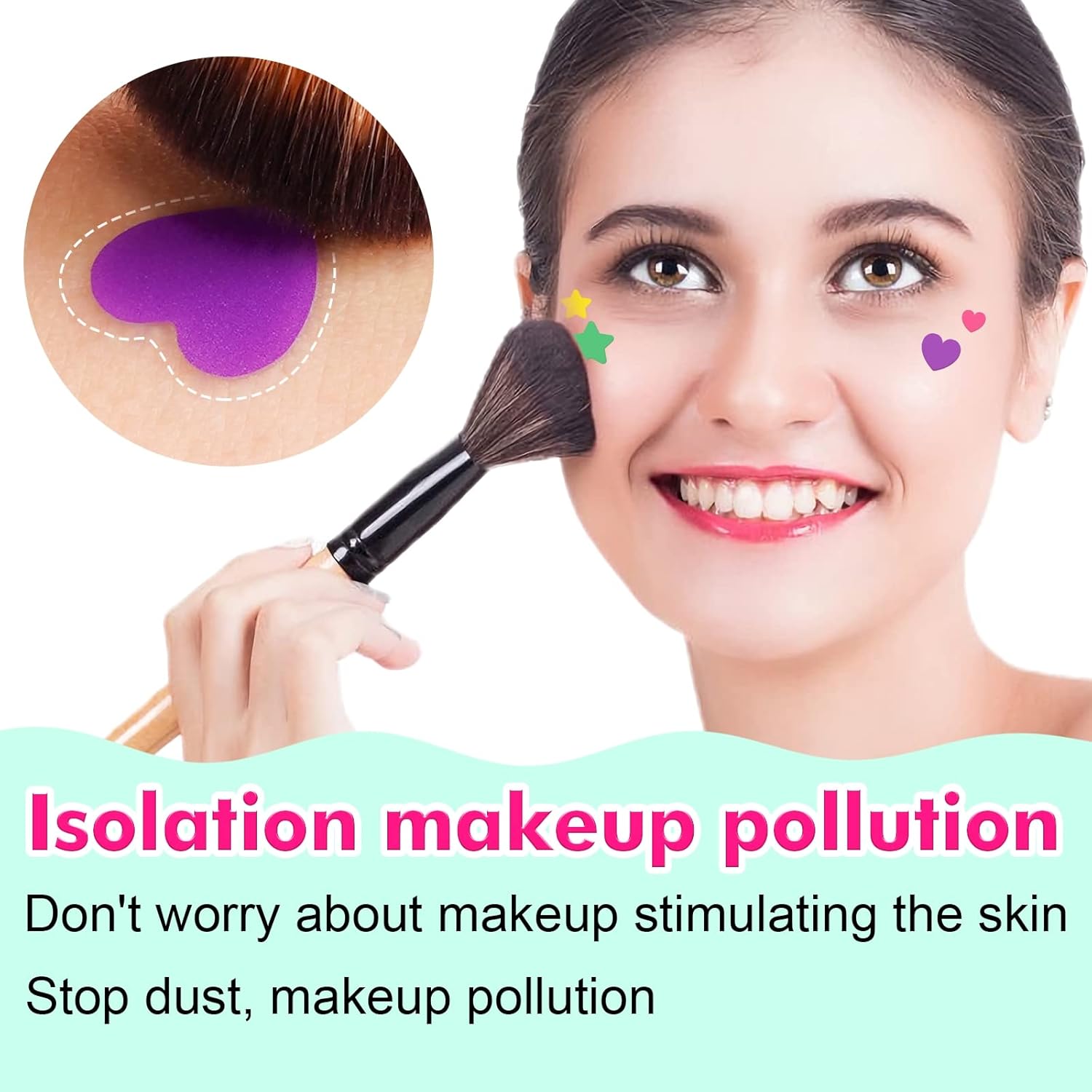 126 قطعة من الرقع الملونة لازالة حب الشباب من هونبولو، مكياج لطيف يغطي حب الشباب على شكل قلب ونجوم، رقع دائرية لازالة حب الشباب، 3 انماط (احمر) 5 126 قطعة من الرقع الملونة لازالة حب الشباب من هونبولو، مكياج لطيف يغطي حب الشباب على شكل قلب ونجوم، رقع دائرية لازالة حب الشباب، 3 انماط (احمر) - الصورة 5