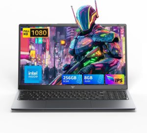 لابتوب 2025 LX15 من ايسماجيك، شاشة 15.6 انش FHD (1920×1080)، معالج انتل N197(4C/4T)، ذاكرة RAM DDR4 8GB، SSD 256GB، ويندوز 11 برو، واي فاي 5، بلوتوث 5.0، بطارية 38 واط في الساعة، رمادي