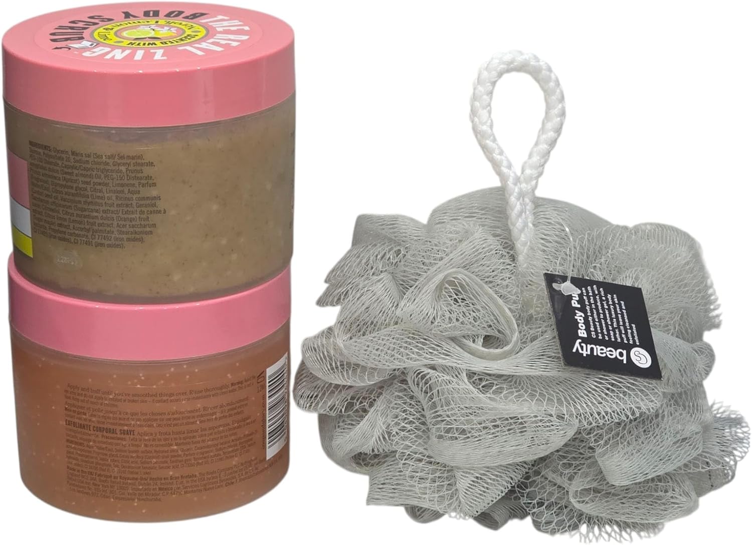 مجموعة العناية بالجسم من سوب جلوري | مقشر الجسم المرطب ذا ريل زينج 300 مل ومقشر الجسم كول اوف فروتي 300 مل | مع اسفنجة مجانية للجسم (اي لون) 5 مجموعة العناية بالجسم من سوب جلوري | مقشر الجسم المرطب ذا ريل زينج 300 مل ومقشر الجسم كول اوف فروتي 300 مل | مع اسفنجة مجانية للجسم (اي لون) - الصورة 5