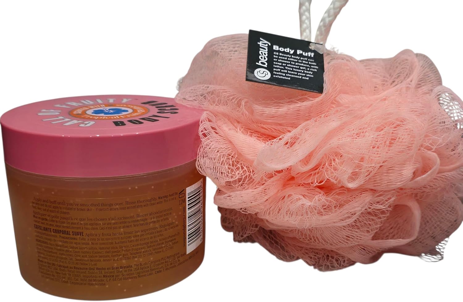 مجموعة العناية بالجسم من سوب جلوري | مقشر الجسم المرطب ذا ريل زينج 300 مل ومقشر الجسم كول اوف فروتي 300 مل | مع اسفنجة مجانية للجسم (اي لون) 2 مجموعة العناية بالجسم من سوب جلوري | مقشر الجسم المرطب ذا ريل زينج 300 مل ومقشر الجسم كول اوف فروتي 300 مل | مع اسفنجة مجانية للجسم (اي لون) - الصورة 2