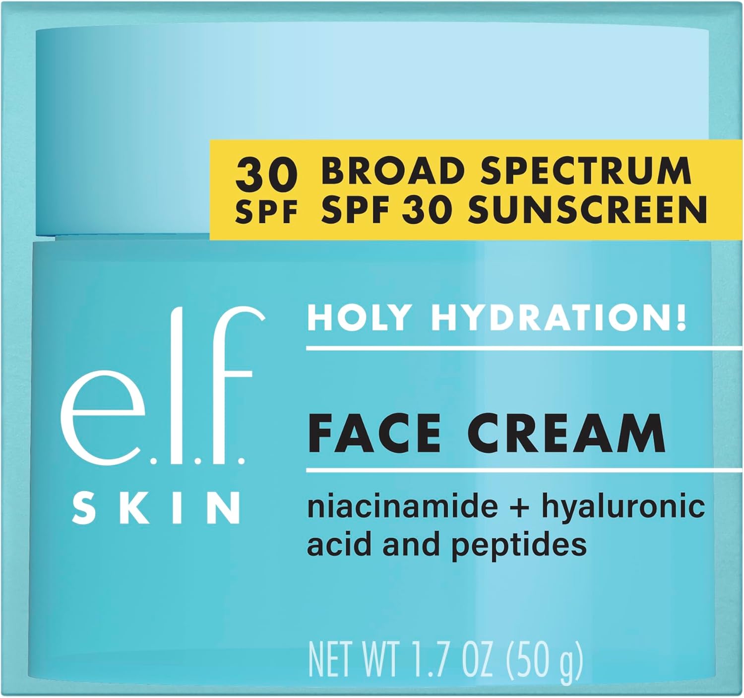 كريم للوجه من اي.ال.اف مرطب ومنعم للبشرة، مناسب لجميع أنواع البشرة، واقي شمس بعامل حماية 30، 1.8 أونص 6 كريم للوجه من اي.ال.اف مرطب ومنعم للبشرة، مناسب لجميع أنواع البشرة، واقي شمس بعامل حماية 30، 1.8 أونص - الصورة 6