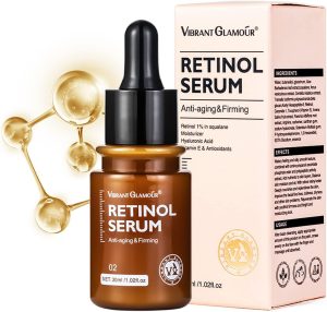 كريم ريتينول مضاد للشيخوخة من ازوني مرطب بفيتامين E يقلل تجاعيد الوجه حساس