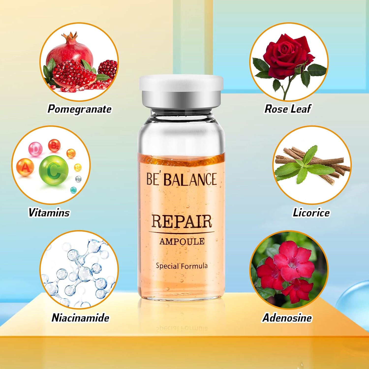 امبول اصلاح من زيفوفيور، سيروم حمض الهيالورونيك الكوري لتجديد البشرة، مضاد للتجاعيد والشيخوخة للعناية بالمرونة ويساعد على خلق بشرة رطبة وناعمة 5 امبول اصلاح من زيفوفيور، سيروم حمض الهيالورونيك الكوري لتجديد البشرة، مضاد للتجاعيد والشيخوخة للعناية بالمرونة ويساعد على خلق بشرة رطبة وناعمة - الصورة 5