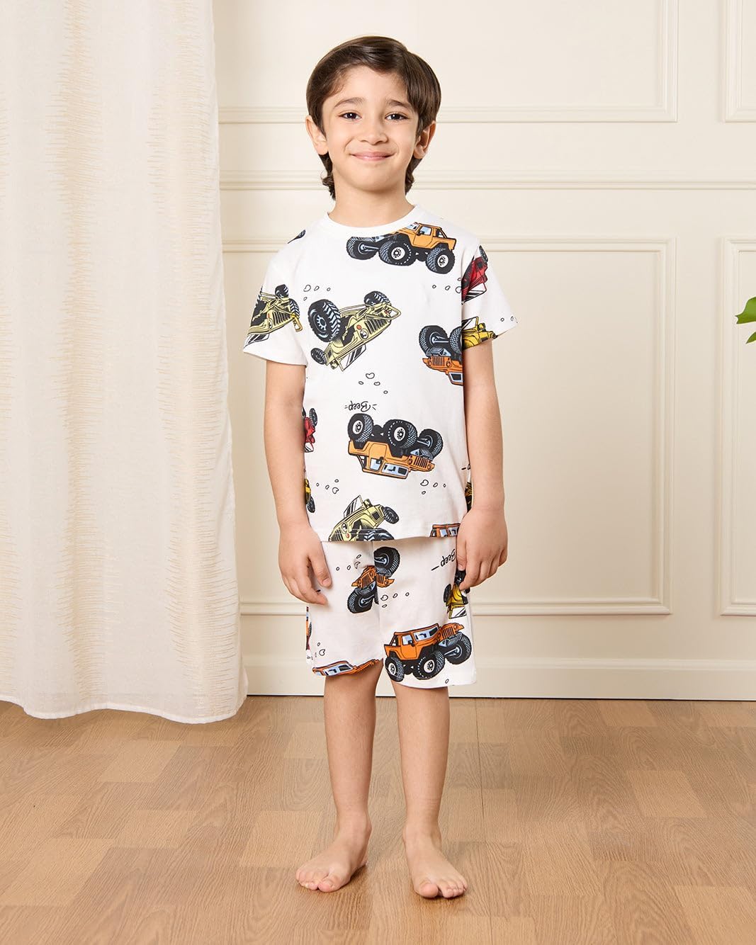 طقم بيجامة مطبوع للاولاد من ريد تاغ (قطعتان) 2 طقم بيجامة مطبوع للاولاد من ريد تاغ (قطعتان) - الصورة 2