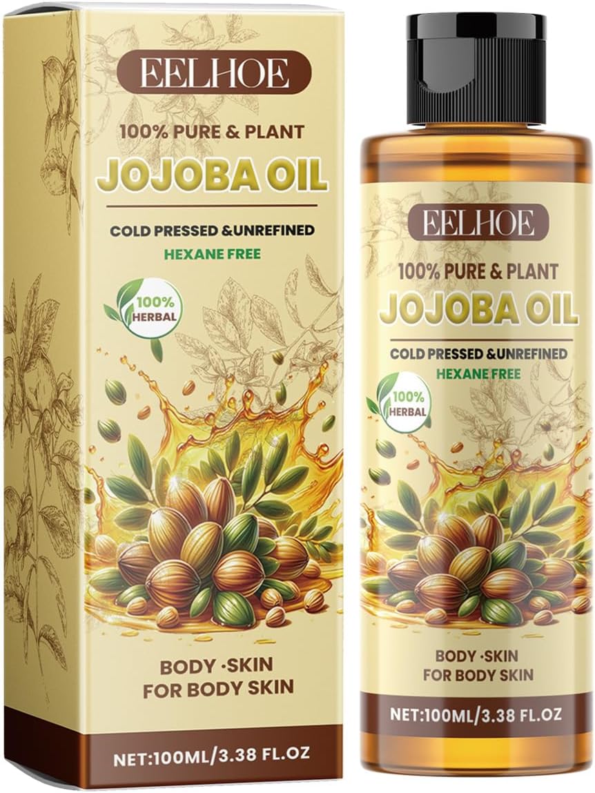 زيت للجسم كامل من الجوجوبا العضوي لترطيب عميق وتغذية ومنع انسداد المسام، مناسب لجميع أنواع البشرة 1 زيت للجسم كامل من الجوجوبا العضوي لترطيب عميق وتغذية ومنع انسداد المسام، مناسب لجميع أنواع البشرة