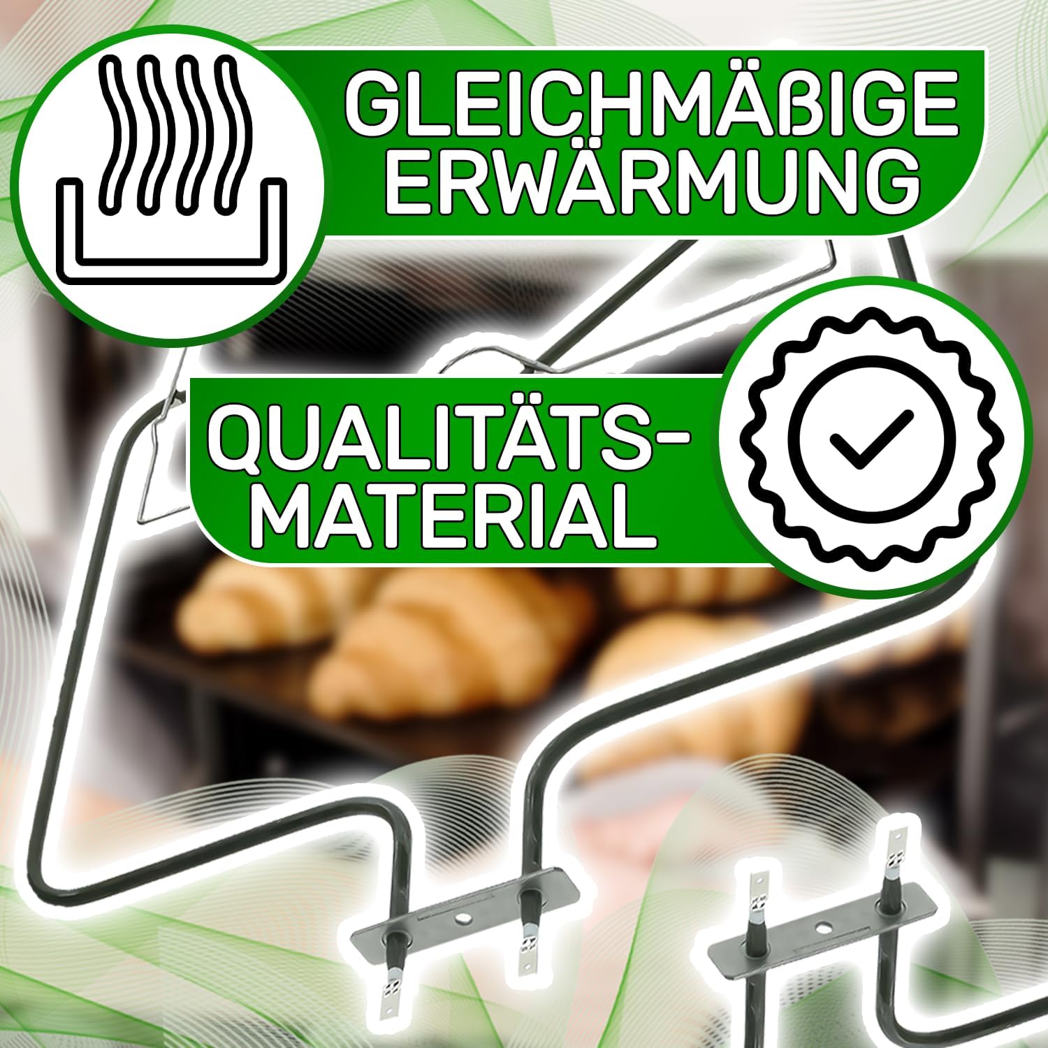 مقاوم فرن من اونيكس تيك 1150 واط 230 فولت 481010375734 لويرلبول وباوكنخت C00324022 وانديست 20.41494.000 لعنصر التسخين ايجو، أسود 4 مقاوم فرن من اونيكس تيك 1150 واط 230 فولت 481010375734 لويرلبول وباوكنخت C00324022 وانديست 20.41494.000 لعنصر التسخين ايجو، أسود - الصورة 4