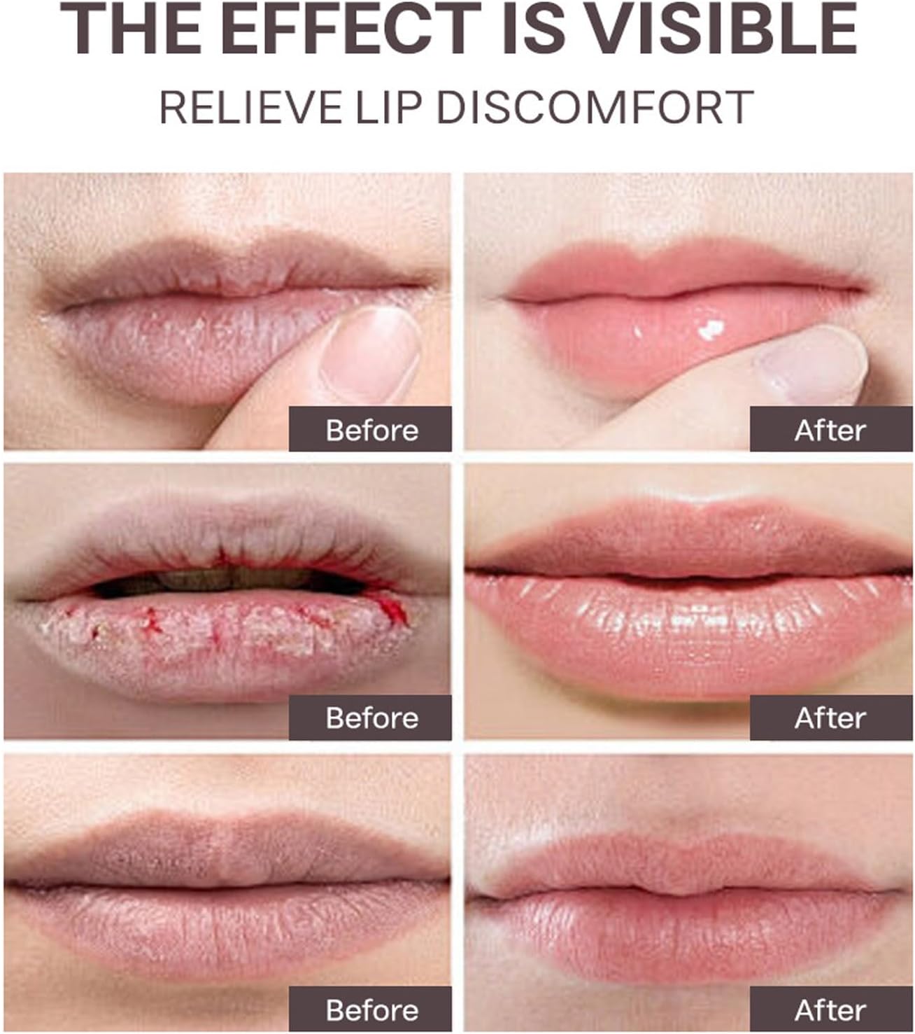 سيروم تفتيح الشفاه من الببتيد، مرطب ومعالج للشفاه ليلا ونهارا، يغذي ويزيد من كثافة الشفاه ويقلل من الخطوط الدقيقة، ويخفف الجفاف للشفاه المتوهجة والندية والممتلئة 6 سيروم تفتيح الشفاه من الببتيد، مرطب ومعالج للشفاه ليلا ونهارا، يغذي ويزيد من كثافة الشفاه ويقلل من الخطوط الدقيقة، ويخفف الجفاف للشفاه المتوهجة والندية والممتلئة - الصورة 6