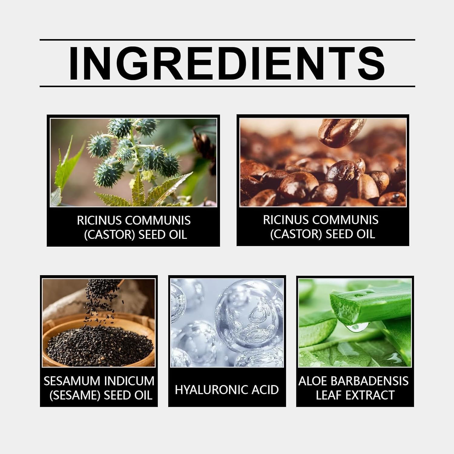 سيروم العين المضاد للتجاعيد من تيريفي زيت الخروع والبخور كريم شد للهالات السوداء والعيون المنتفخة وأكياس ومعالجة مضادة للشيخوخة 7 سيروم العين المضاد للتجاعيد من تيريفي زيت الخروع والبخور كريم شد للهالات السوداء والعيون المنتفخة وأكياس ومعالجة مضادة للشيخوخة - الصورة 7