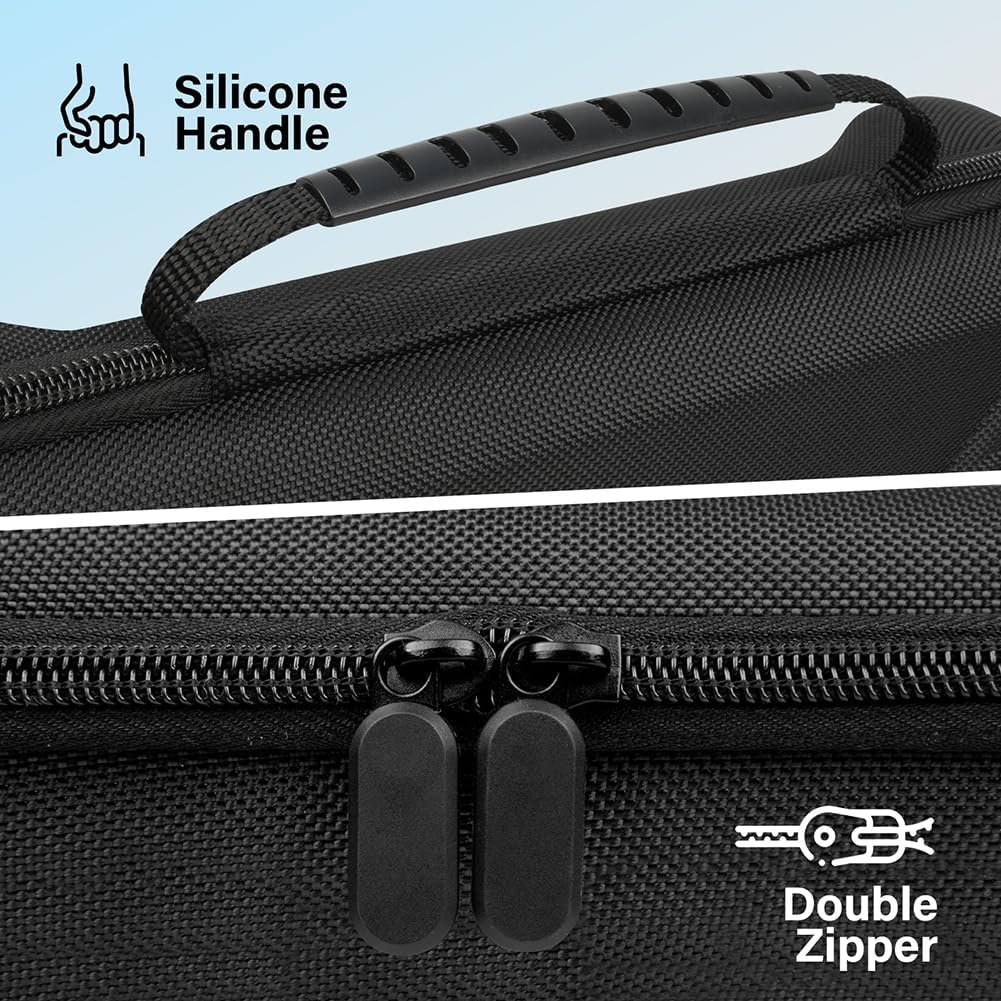 Cochanvie Carrying Case Compatible with ASUS ROG Xbox Ally/ Xbox Ally X 2025, with Mesh Pocket & Built-in Stand for Console and Accessories 8 Cochanvie Carrying Case Compatible with ASUS ROG Xbox Ally/ Xbox Ally X 2025, with Mesh Pocket & Built-in Stand for Console and Accessories - الصورة 8