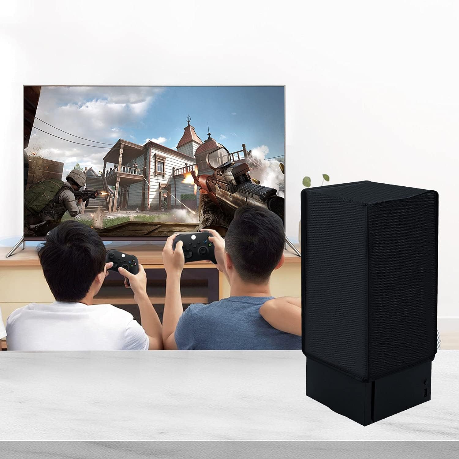 غطاء مقاوم للرذاذ لجهاز اكس بوكس سلسلة اكس من ماكبازيل - لون أسود 7 غطاء مقاوم للرذاذ لجهاز اكس بوكس سلسلة اكس من ماكبازيل - لون أسود - الصورة 7