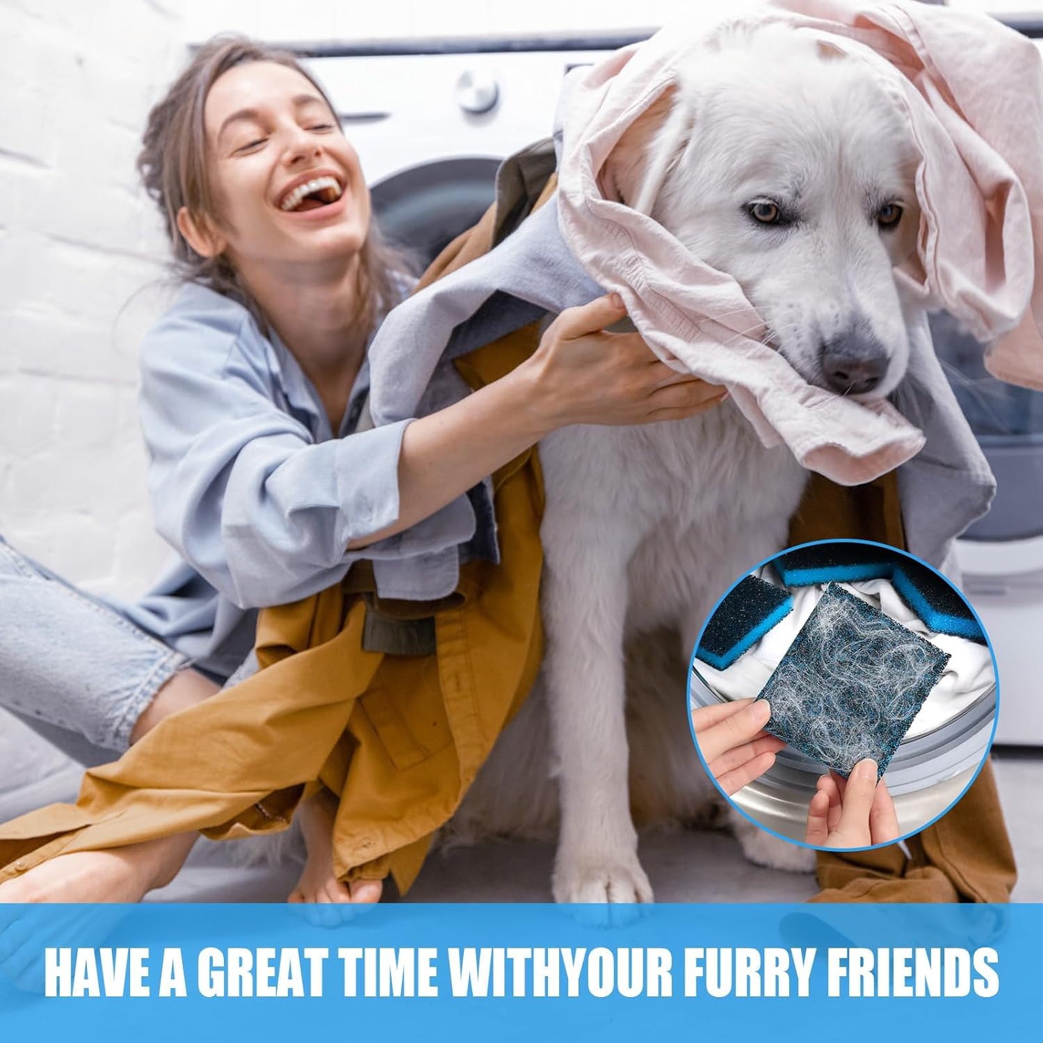 اكسيفور كيس فلتر منزلي قابل لاعادة الاستخدام لالتقاط الوبر للغسيل مزيل شعر الحيوانات الاليفة شبكة وبر عائمة للغسالة مصائد الغسالة 10 قطع 3 اكسيفور كيس فلتر منزلي قابل لاعادة الاستخدام لالتقاط الوبر للغسيل مزيل شعر الحيوانات الاليفة شبكة وبر عائمة للغسالة مصائد الغسالة 10 قطع - الصورة 3