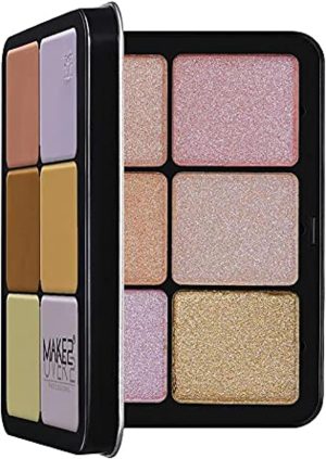 ميك اوفر 22 باليت هايلايتر الترا اتش دي HP01 متعدد الألوان 24 جرام، طبيعي