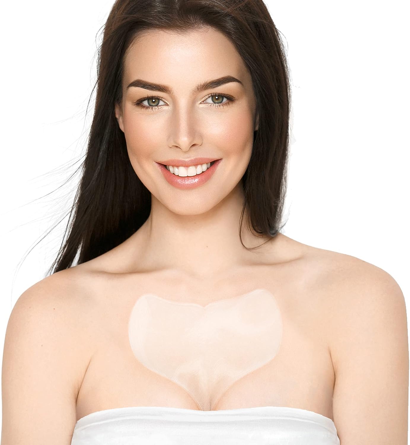 وسائد تجاعيد الصدر - مضادة للشيخوخة لشد البشرة وترطيبها ومنع الخطوط الدقيقة - رقع سيليكون آمنة للعناية بالبشرة - قابلة لإعادة الاستخدام طوال الليل من أجل الشقوق والديكولتيه (كمية من شهرين) 1 وسائد تجاعيد الصدر - مضادة للشيخوخة لشد البشرة وترطيبها ومنع الخطوط الدقيقة - رقع سيليكون آمنة للعناية بالبشرة - قابلة لإعادة الاستخدام طوال الليل من أجل الشقوق والديكولتيه (كمية من شهرين)