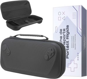 Carrying Case Compatible with 2025 Asus ROG Xbox Ally/ Ally X 7" & Accessories, Shockproof Scratch-Proof Travel-Friendly Protective Hard Shell Suitcase - Black