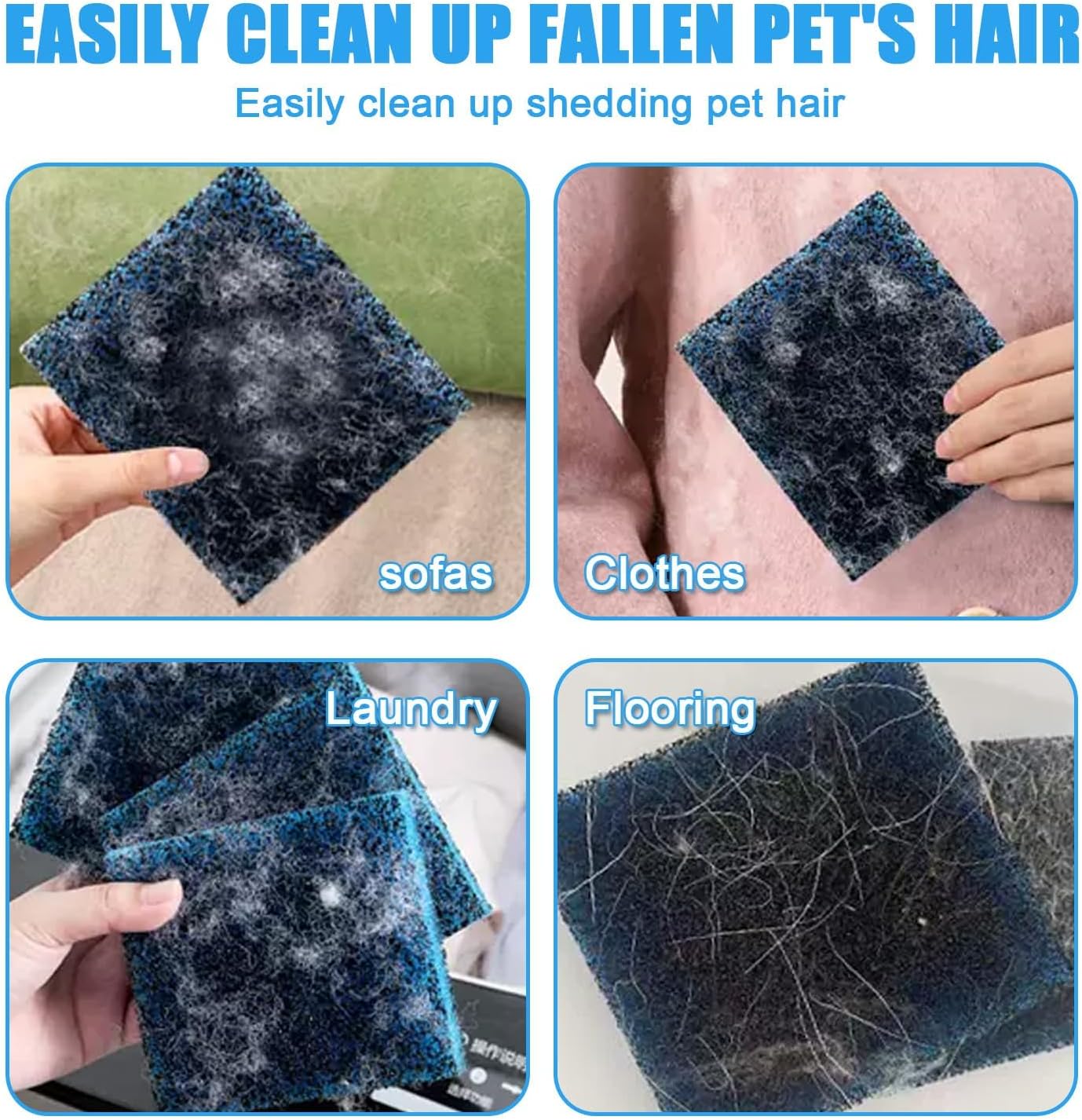 اكسيفور كيس فلتر منزلي قابل لاعادة الاستخدام لالتقاط الوبر للغسيل مزيل شعر الحيوانات الاليفة شبكة وبر عائمة للغسالة مصائد الغسالة 10 قطع 6 اكسيفور كيس فلتر منزلي قابل لاعادة الاستخدام لالتقاط الوبر للغسيل مزيل شعر الحيوانات الاليفة شبكة وبر عائمة للغسالة مصائد الغسالة 10 قطع - الصورة 6