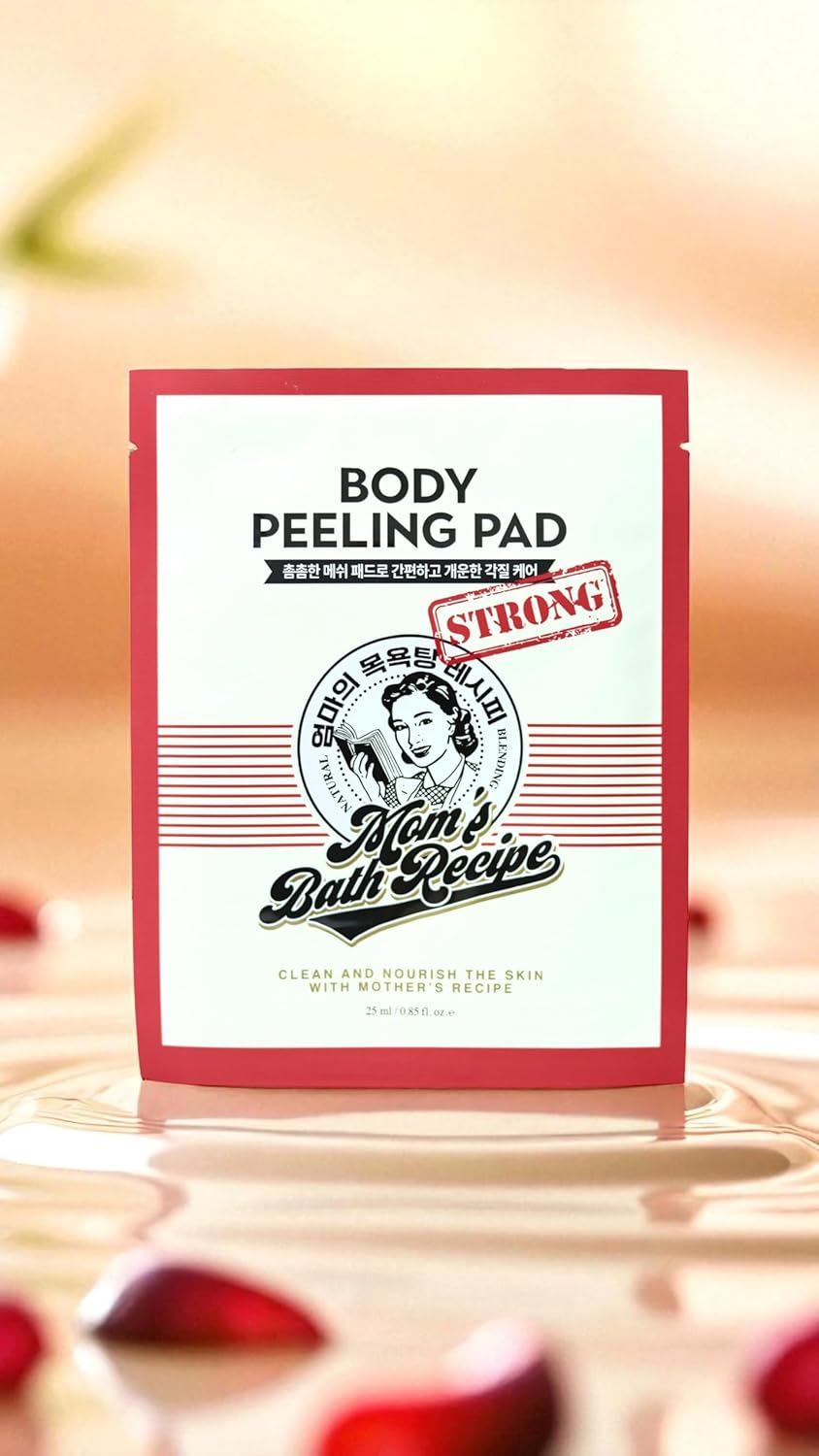 وسادة تقشير الجسم القوية من مامز باث ريسيبي| ٢٥ مل | للتقشير العميق وتنظيف البشرة | قوي و فعال للتقشير العميق | ليفة واحدة. 1 وسادة تقشير الجسم القوية من مامز باث ريسيبي| ٢٥ مل | للتقشير العميق وتنظيف البشرة | قوي و فعال للتقشير العميق | ليفة واحدة.