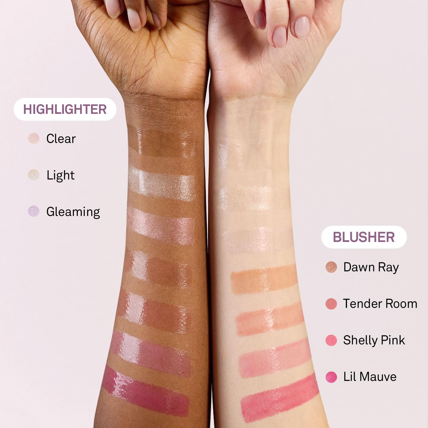 بلسم ترو دايمنشن راديانس هايلايتر من هينس، 10 جم، كريم لتفتيح الوجه، أحمر خدود شفاف متعدد الأغراض لبشرة صافية (1، جليمنج، LT003) 7 بلسم ترو دايمنشن راديانس هايلايتر من هينس، 10 جم، كريم لتفتيح الوجه، أحمر خدود شفاف متعدد الأغراض لبشرة صافية (1، جليمنج، LT003) - الصورة 7