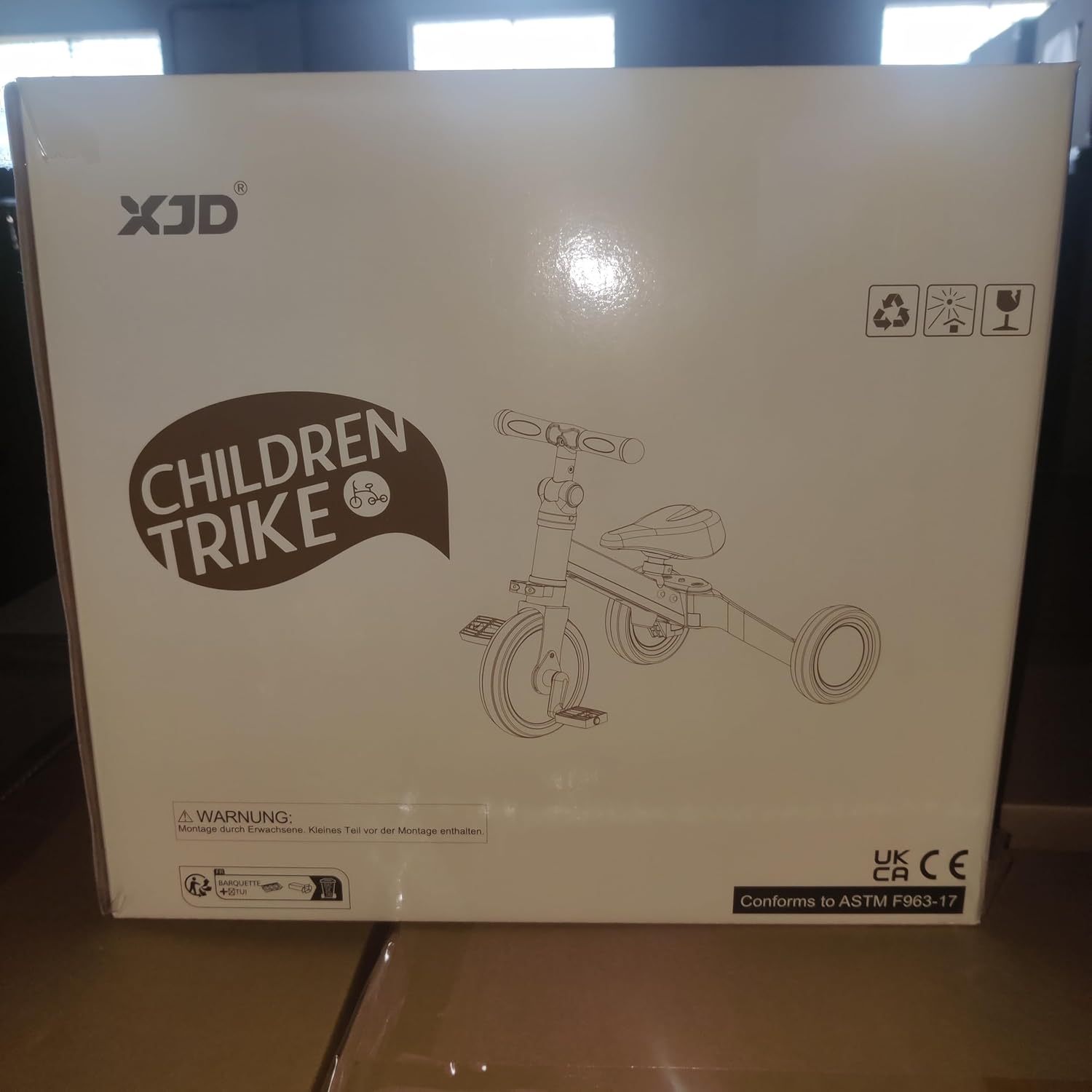 دراجة ثلاثية العجلات 3 في 1 للأطفال بعمر 1 إلى 3 سنوات، دراجة توازن ثلاثية العجلات للأولاد والبنات ترقية 2.0، بينك فاتح من اكس جي دي 10 دراجة ثلاثية العجلات 3 في 1 للأطفال بعمر 1 إلى 3 سنوات، دراجة توازن ثلاثية العجلات للأولاد والبنات ترقية 2.0، بينك فاتح من اكس جي دي - الصورة 10