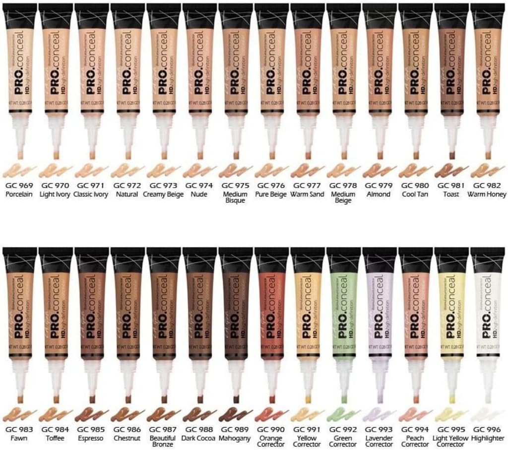 ال. ايه. جيرل، كونسيلر برو كونسيل اتش دي GC969 بورسلين، لنوع البشرة كل الأنواعة 4 ال. ايه. جيرل، كونسيلر برو كونسيل اتش دي GC969 بورسلين، لنوع البشرة كل الأنواعة - الصورة 4