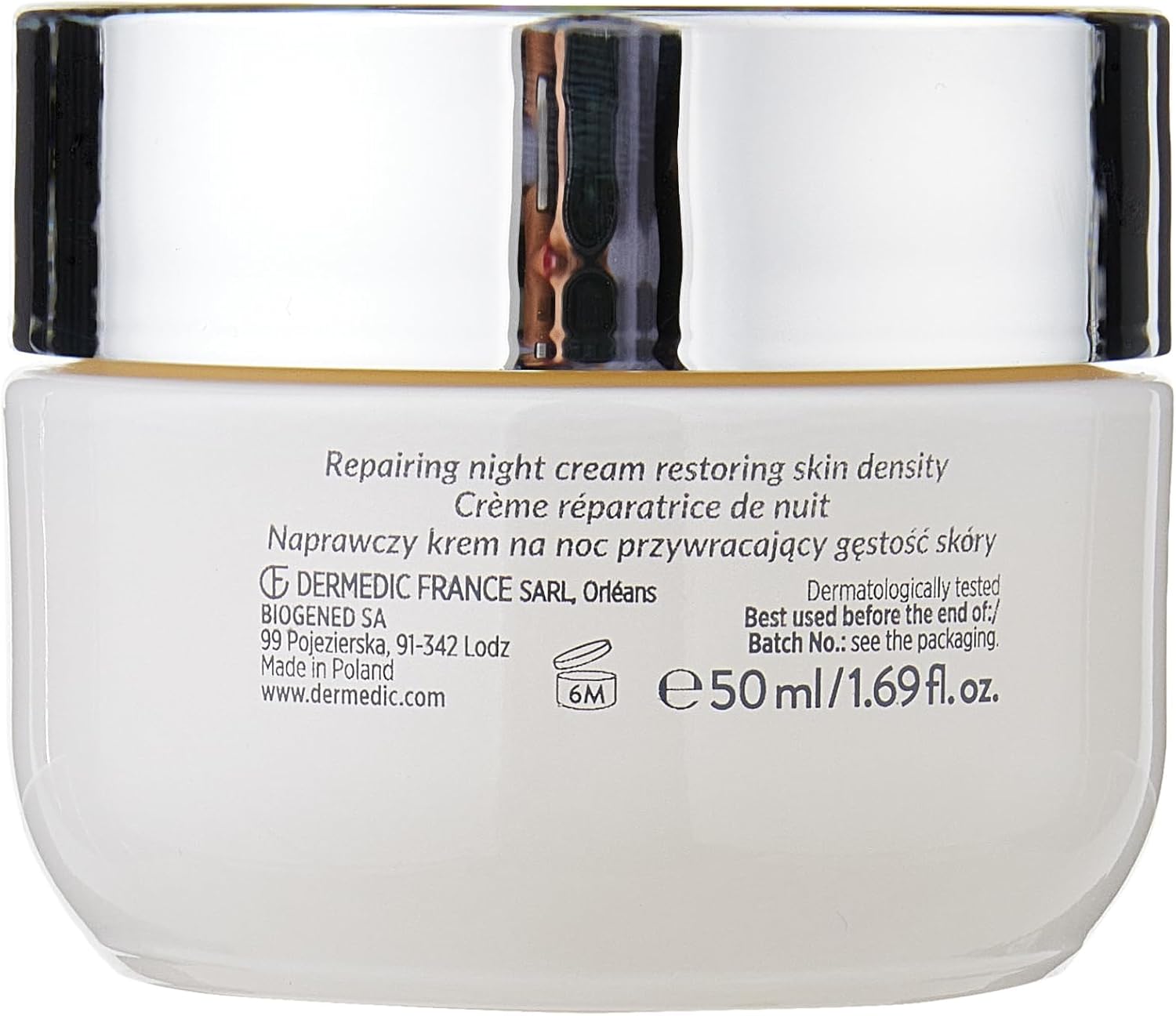 كريم ليلي اويلاج مضاد لعلامات التقدم في السن من ديرميديك، 50 مل 2 كريم ليلي اويلاج مضاد لعلامات التقدم في السن من ديرميديك، 50 مل - الصورة 2