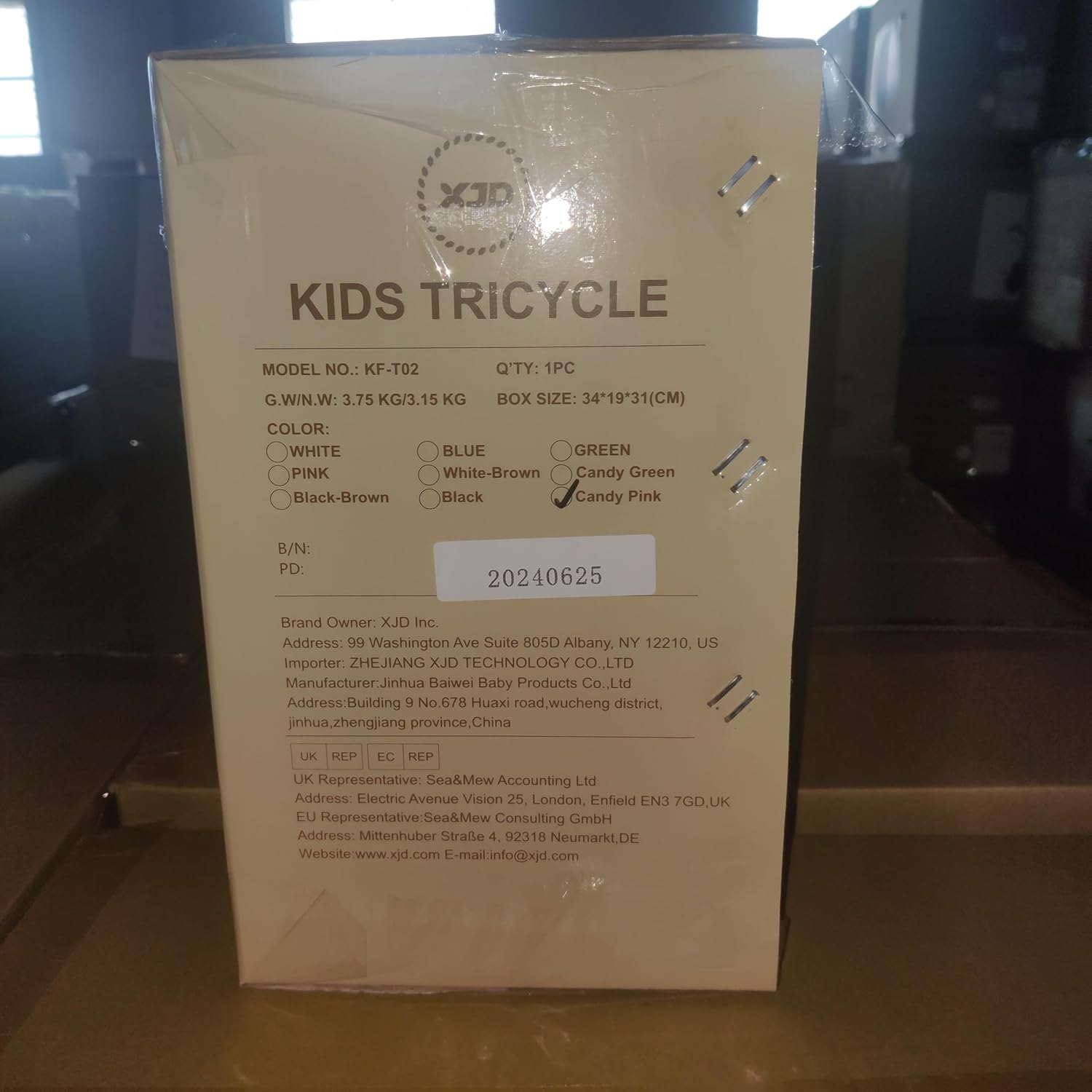 دراجة ثلاثية العجلات 3 في 1 للأطفال بعمر 1 إلى 3 سنوات، دراجة توازن ثلاثية العجلات للأولاد والبنات ترقية 2.0، بينك فاتح من اكس جي دي 12 دراجة ثلاثية العجلات 3 في 1 للأطفال بعمر 1 إلى 3 سنوات، دراجة توازن ثلاثية العجلات للأولاد والبنات ترقية 2.0، بينك فاتح من اكس جي دي - الصورة 12