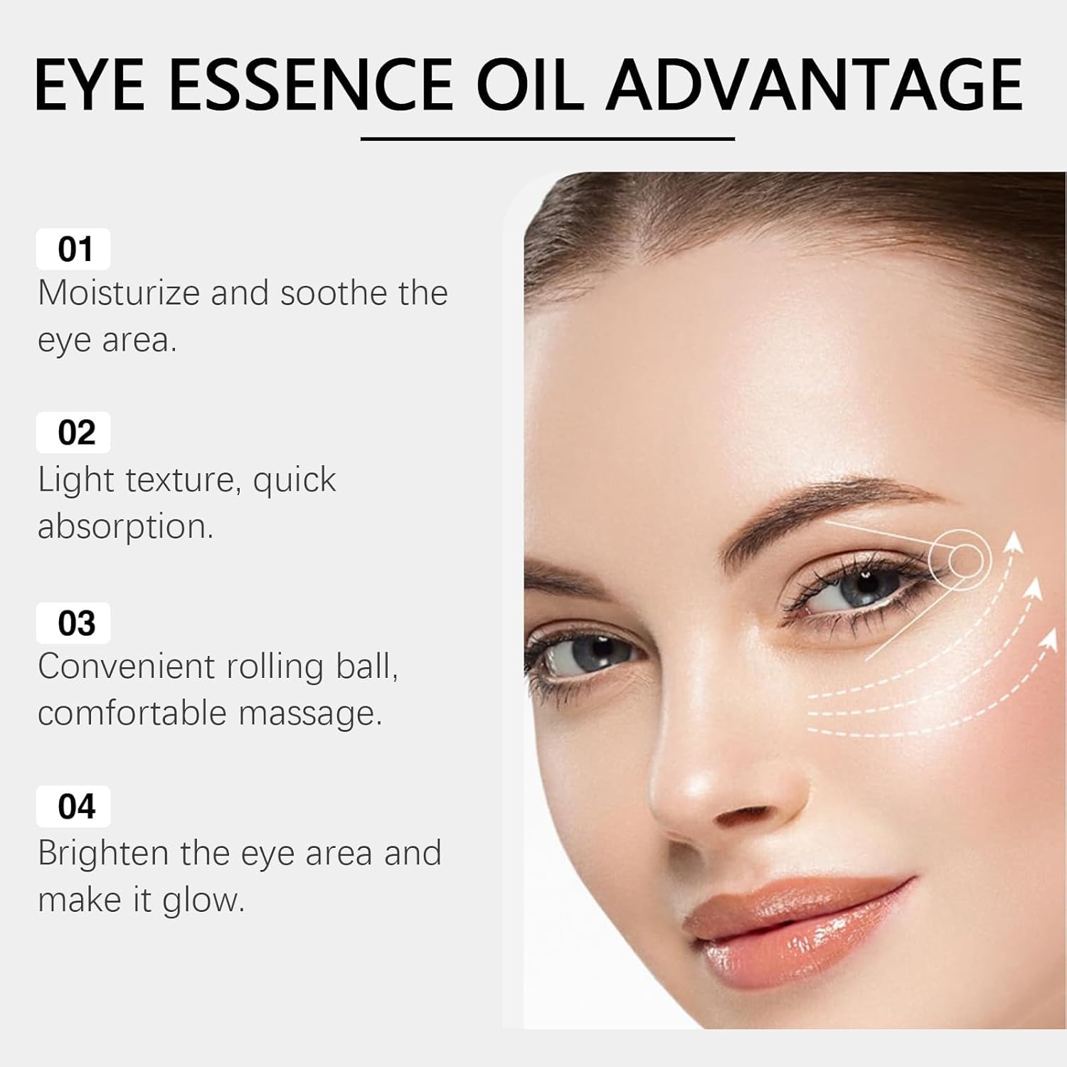 سيروم العين المضاد للتجاعيد من تيريفي زيت الخروع والبخور كريم شد للهالات السوداء والعيون المنتفخة وأكياس ومعالجة مضادة للشيخوخة 6 سيروم العين المضاد للتجاعيد من تيريفي زيت الخروع والبخور كريم شد للهالات السوداء والعيون المنتفخة وأكياس ومعالجة مضادة للشيخوخة - الصورة 6