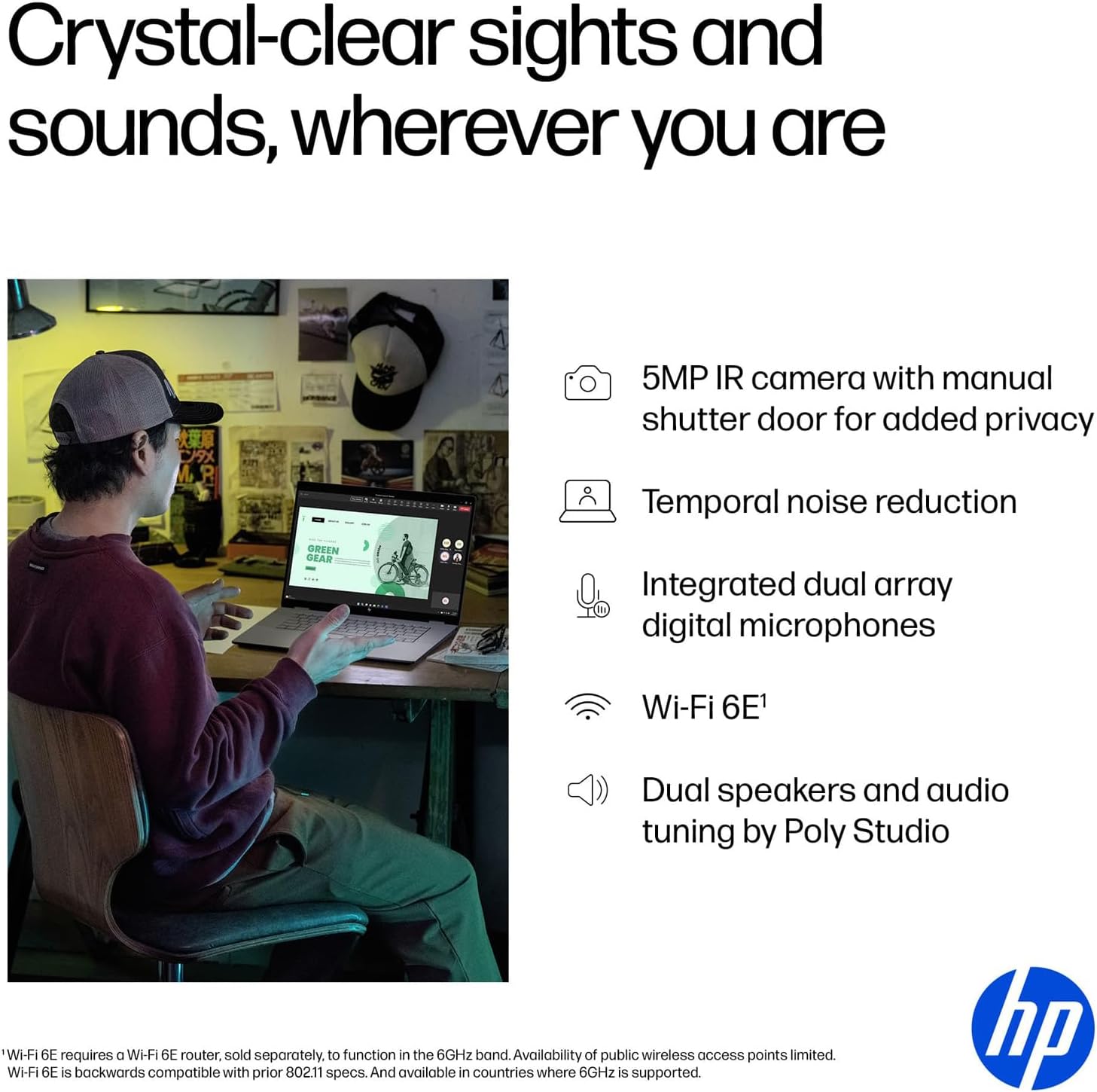 HP 2025 New Envy x360 2-in-1 Laptop, OmniBook X Flip 16" Touchscreen 2K IPS Display, AMD Ryzen AI 7 350, 24GB LPDDR5X RAM, 1TB Gen 4 SSD, Copilot AI, WiFi 6E, w/Microsoft Surface Pen, Win 11 Home 8 HP 2025 New Envy x360 2-in-1 Laptop, OmniBook X Flip 16" Touchscreen 2K IPS Display, AMD Ryzen AI 7 350, 24GB LPDDR5X RAM, 1TB Gen 4 SSD, Copilot AI, WiFi 6E, w/Microsoft Surface Pen, Win 11 Home - الصورة 8