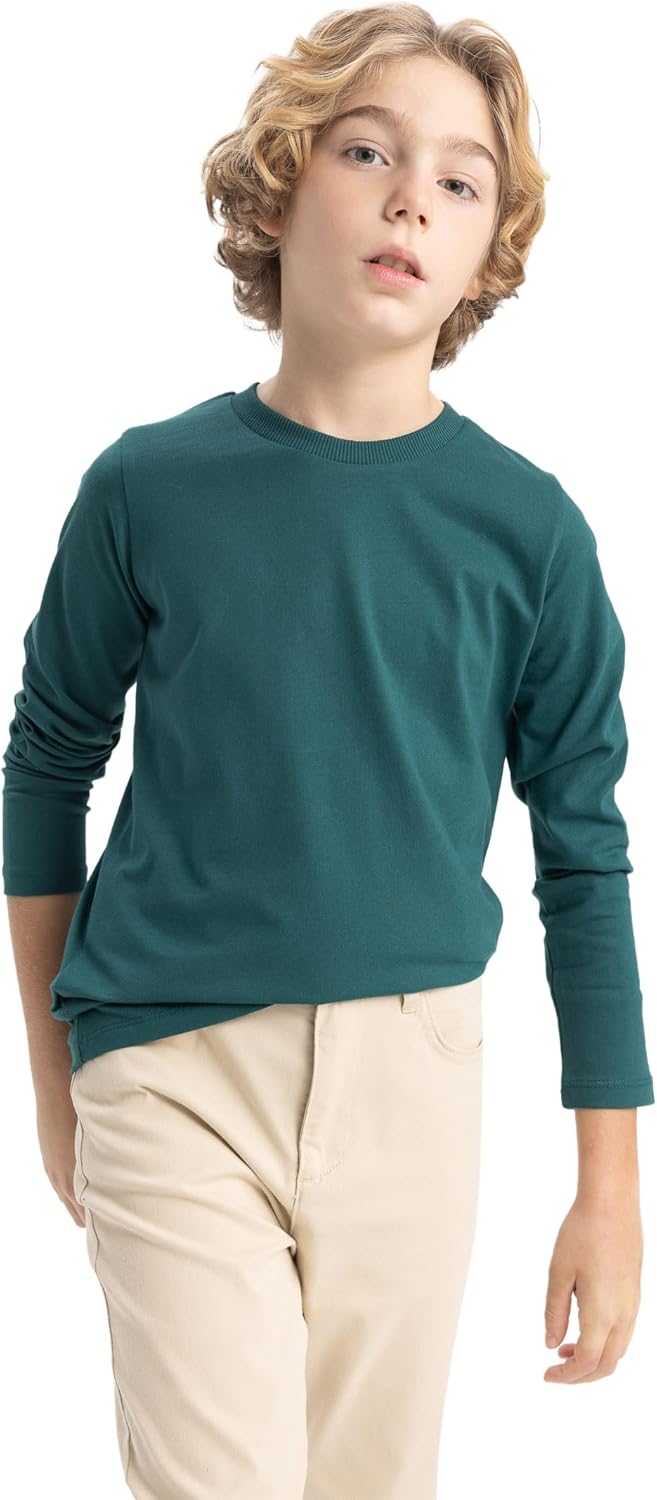 تي شيرت للأولاد طراز B7771A8 من ديفاكتو 1 تي شيرت للأولاد طراز B7771A8 من ديفاكتو