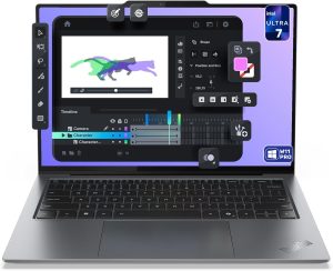 لينوفو لابتوب ثينك باد X9-14 الجيل الاول، انتل الترا 7-258 فولت، 32 جيجا LDDR5x RAM، 1 تيرابايت PCIe SSD، شاشة 14 انش WUXGA (1920x1200)، انتل ارك جرافيكس 140 فولت، كيبورد باضاءة خلفية، W11 برو، رمادي