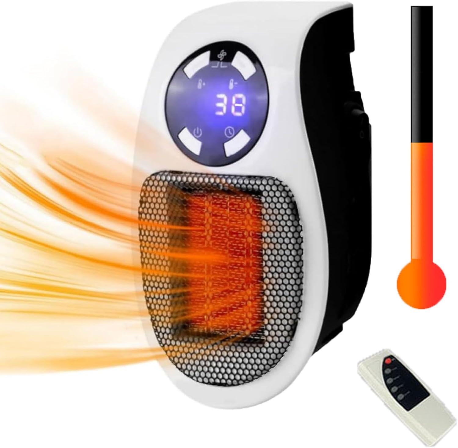 سخان ايكو هيت، قابس حائط صديق للبيئة، سخان ايكو هيت، سخان مساحة للاستخدام الداخلي، سخان محمول، حماية من الحرارة الزائدة، سخان شخصي صغير داخلي (3 قطع) 7 سخان ايكو هيت، قابس حائط صديق للبيئة، سخان ايكو هيت، سخان مساحة للاستخدام الداخلي، سخان محمول، حماية من الحرارة الزائدة، سخان شخصي صغير داخلي (3 قطع) - الصورة 7