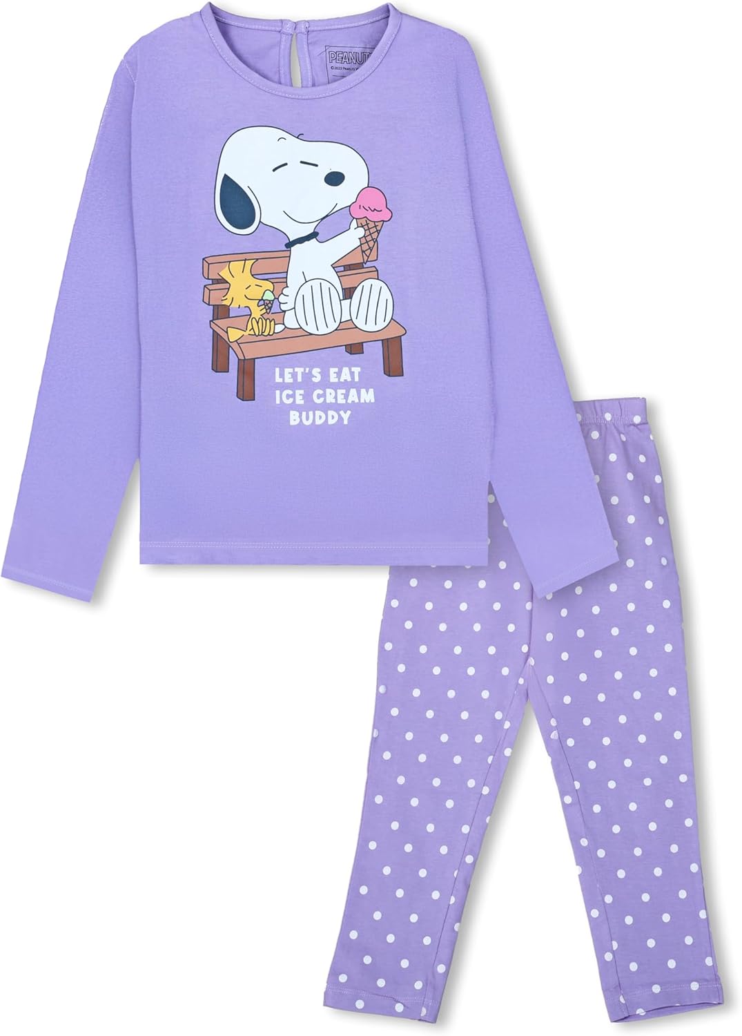 ملابس نوم باكمام طويلة للبنات الصغيرات من بيناتس 1 ملابس نوم باكمام طويلة للبنات الصغيرات من بيناتس