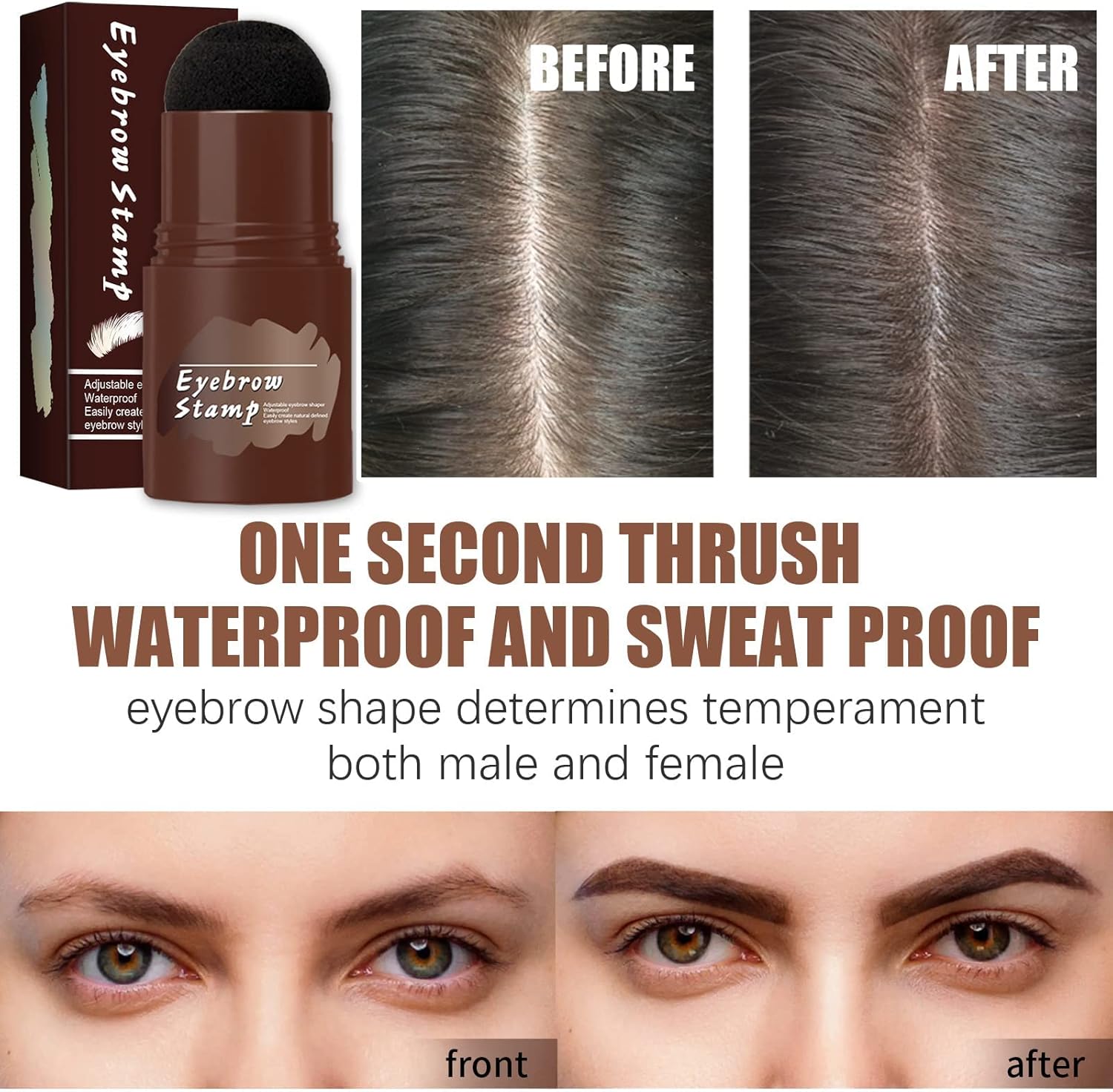 مجموعة استنسل للحواجب، مجموعة ختم الحواجب، مجموعة ختم الحواجب بخطوة واحدة، مع 10 استنسل حواجب قابل لاعادة الاستخدام و2 فرشاة حواجب (اسود) 7 مجموعة استنسل للحواجب، مجموعة ختم الحواجب، مجموعة ختم الحواجب بخطوة واحدة، مع 10 استنسل حواجب قابل لاعادة الاستخدام و2 فرشاة حواجب (اسود) - الصورة 7